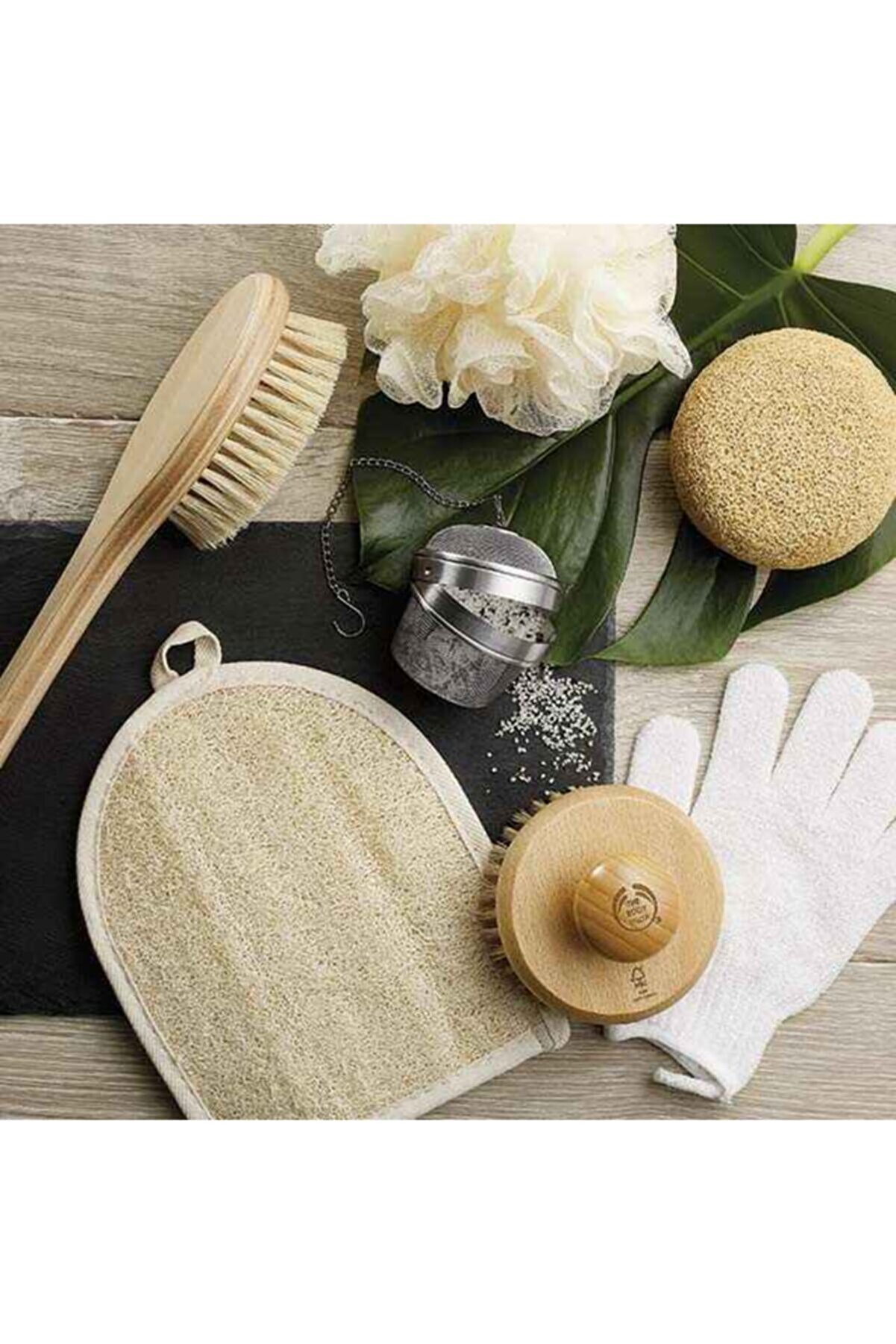 برس بدنه چوبی بادی شاپ The body shop