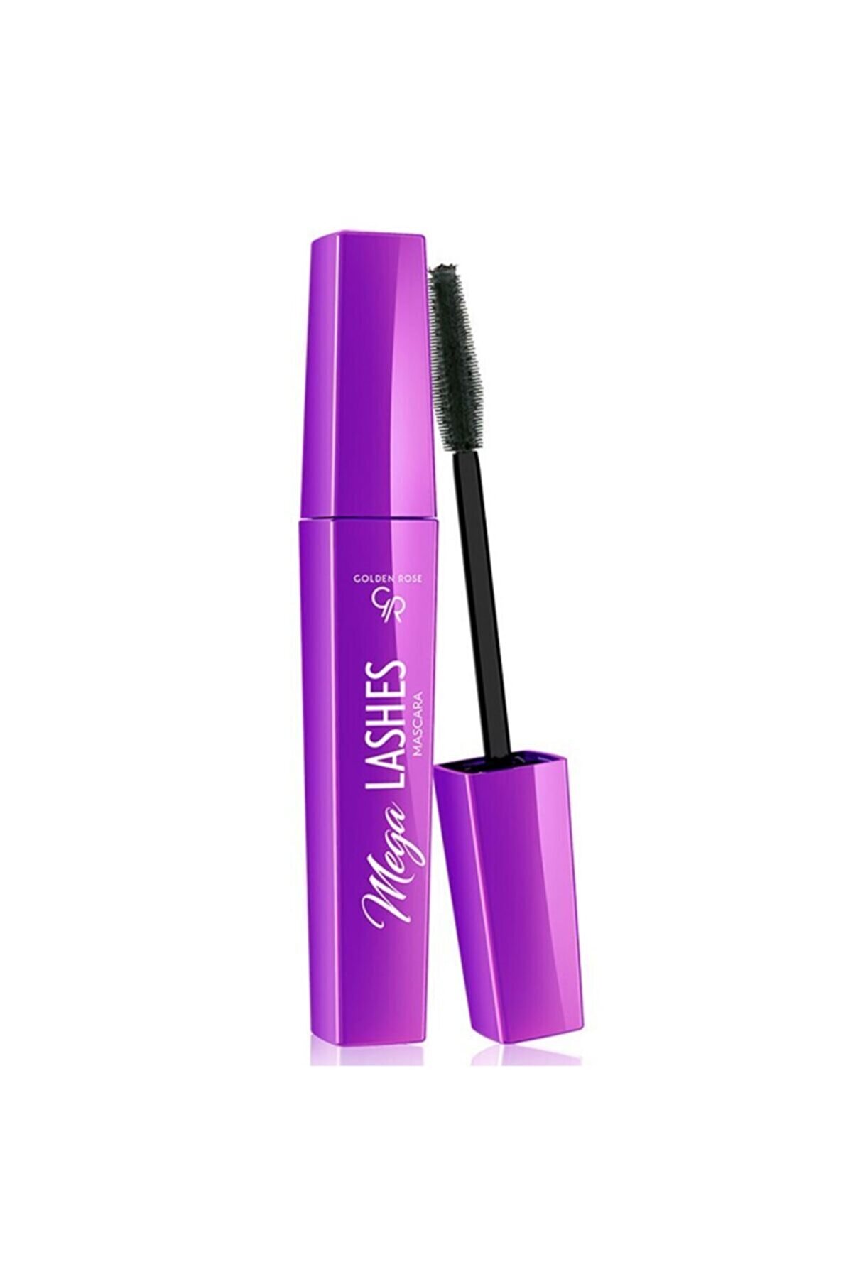 ریمل ضد آب حجم دهنده Mega Lashes مشکی گلدن رز Golden Rose