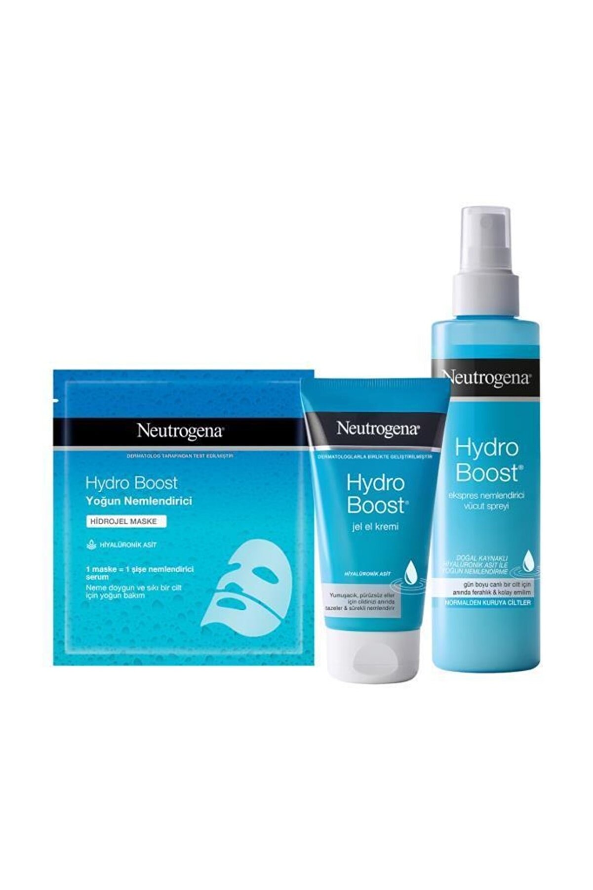 ست آبرسان و مرطوب کننده صورت و بدن هیدروبوست نوتروژینا Neutrogena