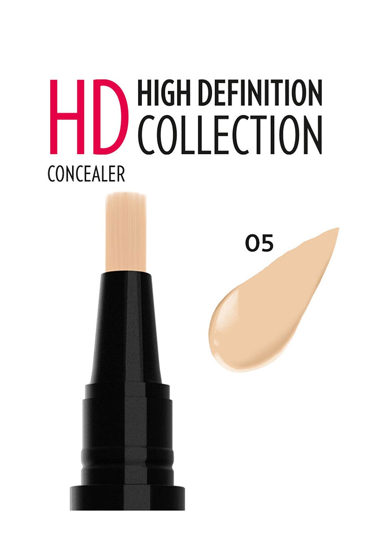 کانسیلر مدل HD Concealer با رنگ بژ شماره 005 گلدن رز Golden Rose