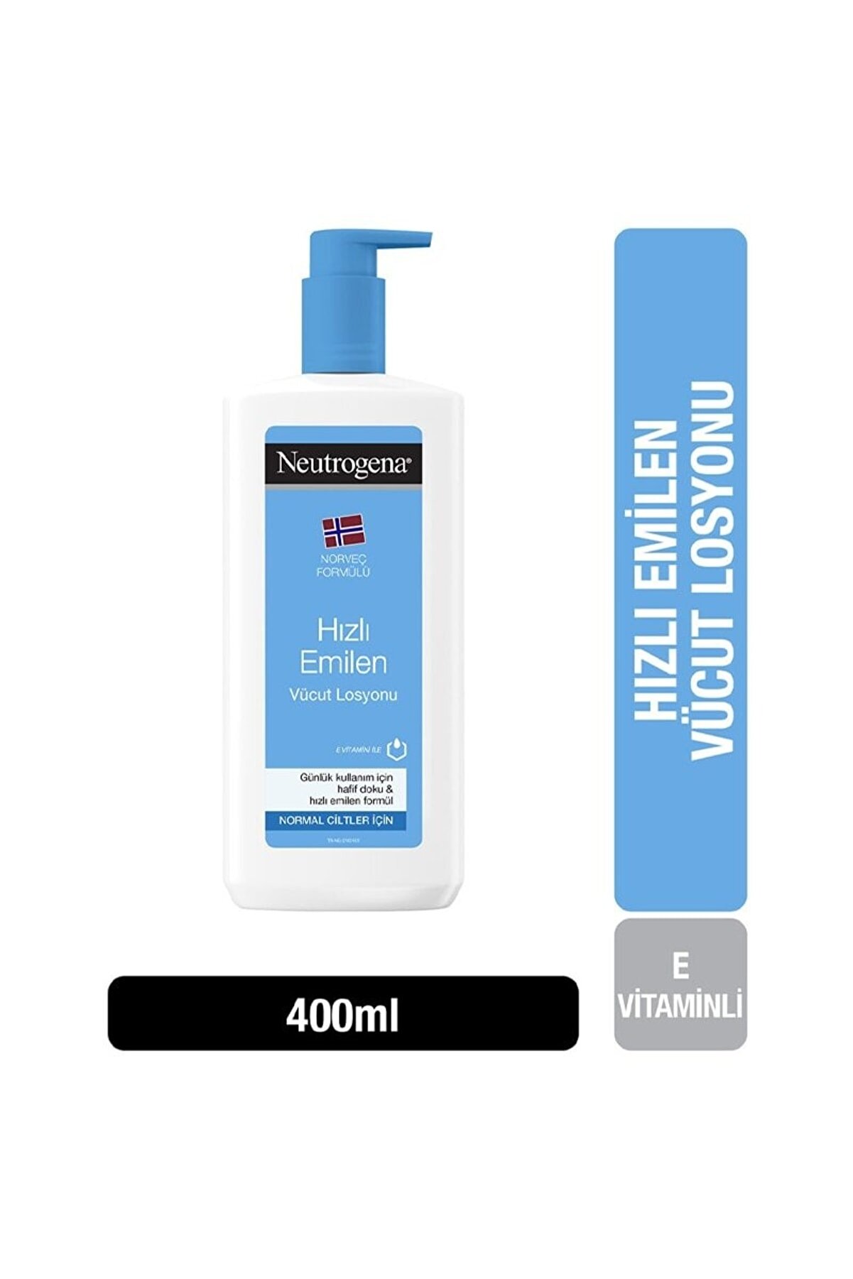لوسیون بدن با جذب سریع 400 میلی لیتر نوتروژینا Neutrogena
