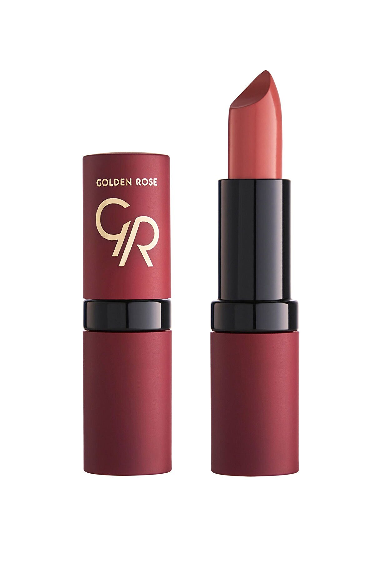رژ لب مات مخملی شماره 27  گلدن رز Golden Rose