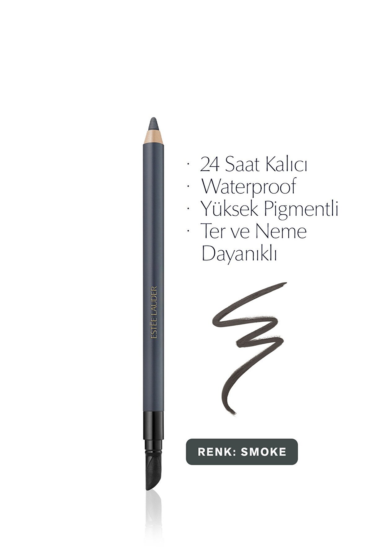 خط چشم ژل ضدآب دائمی 24 ساعته 05 دودی استی لادر Estee Lauder