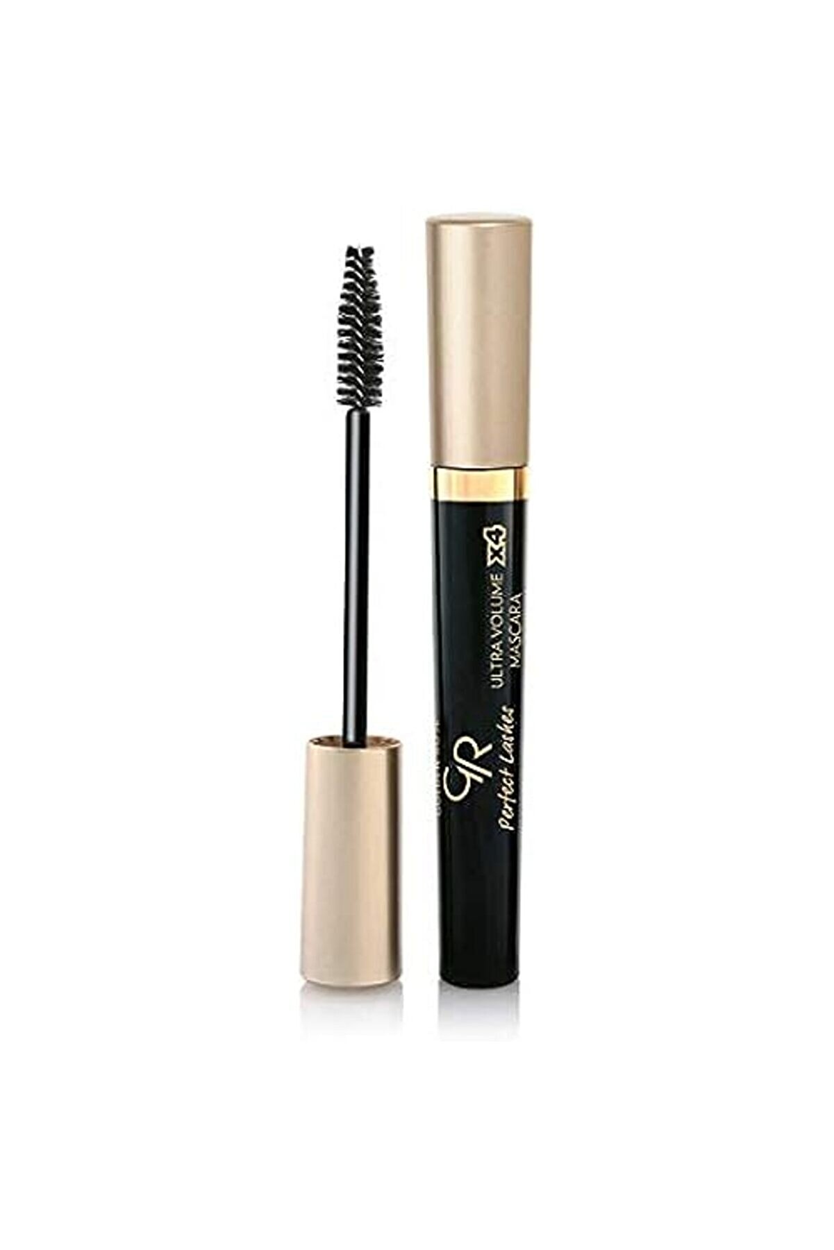 ریمل ضد آب حجم دهنده مژه Perfect Lashes Ultra Volume X4 مشکی گلدن رز Golden Rose