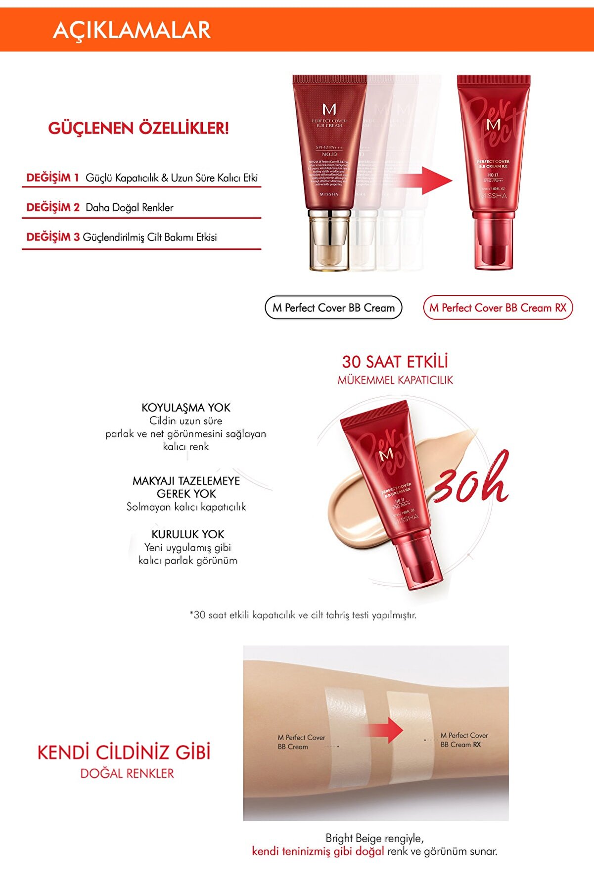 کرم بی بی نسل جدید حجم 50 میل Spf42 Rx شماره 21 میشا Missha