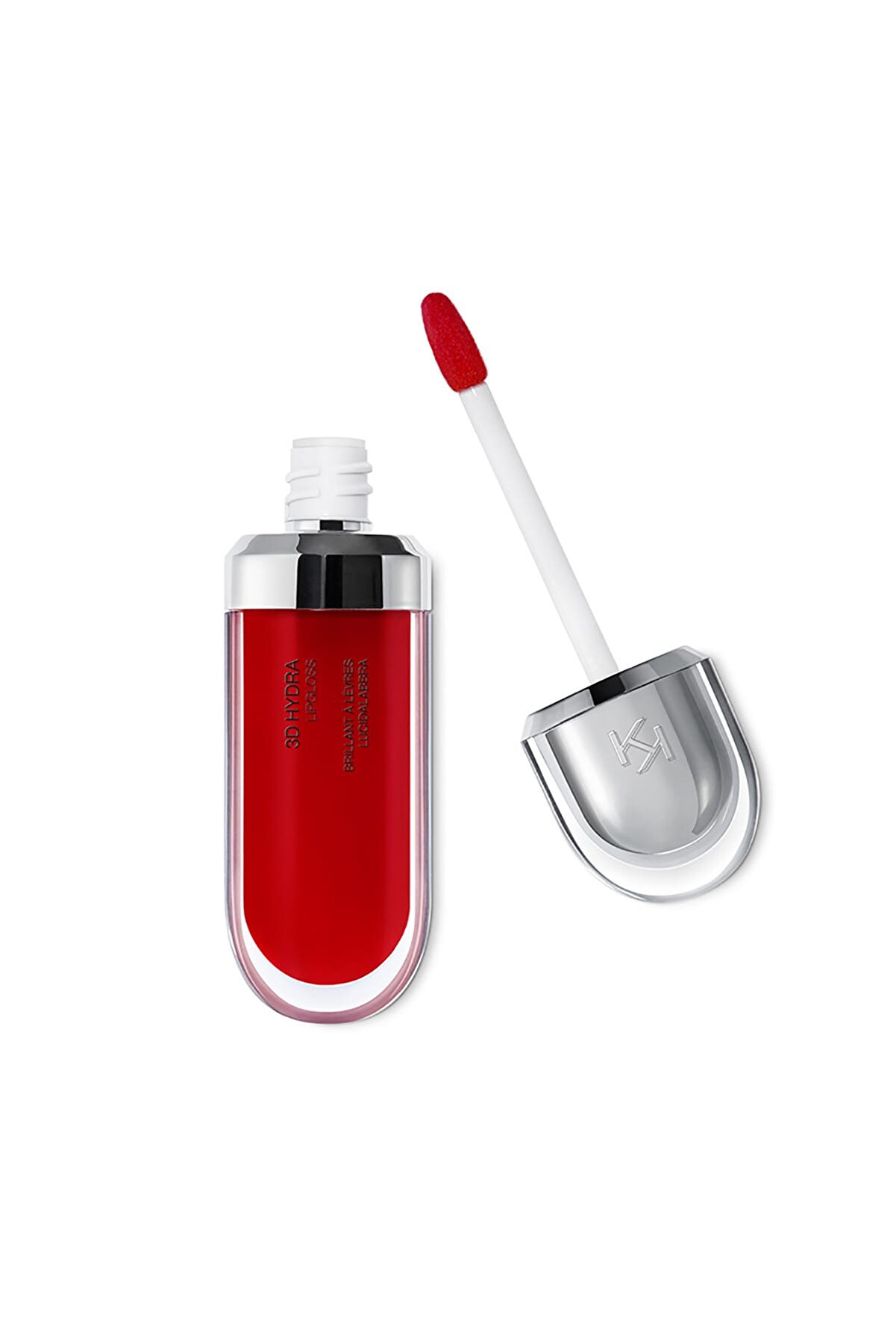 رژ لب مایع براق مدل 3D hydra رنگ قرمز آلبالویی شماره 15 کیکو KIKO