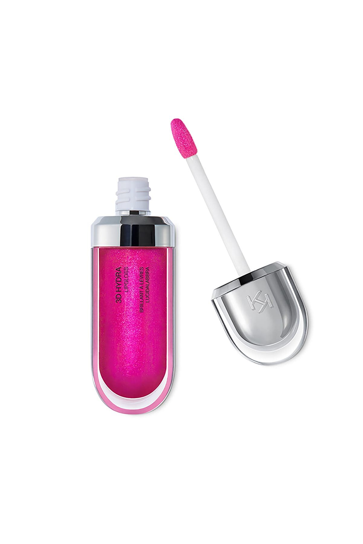 رژ لب مایع براق مدل 3D hydra رنگ ارغوانی شماره 23 کیکو KIKO