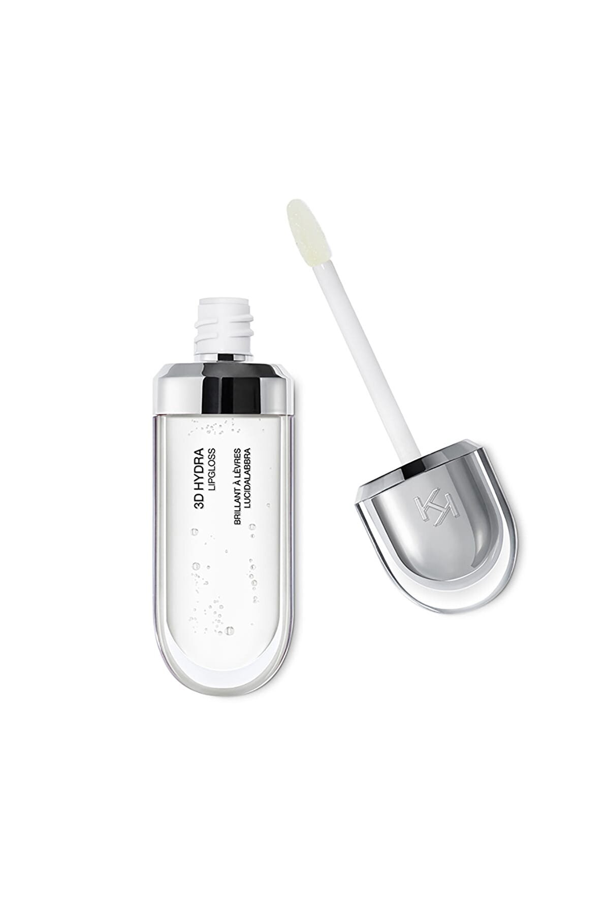 رژ لب مایع براق مدل 3D hydra رنگ شفاف شماره 01 کیکو KIKO