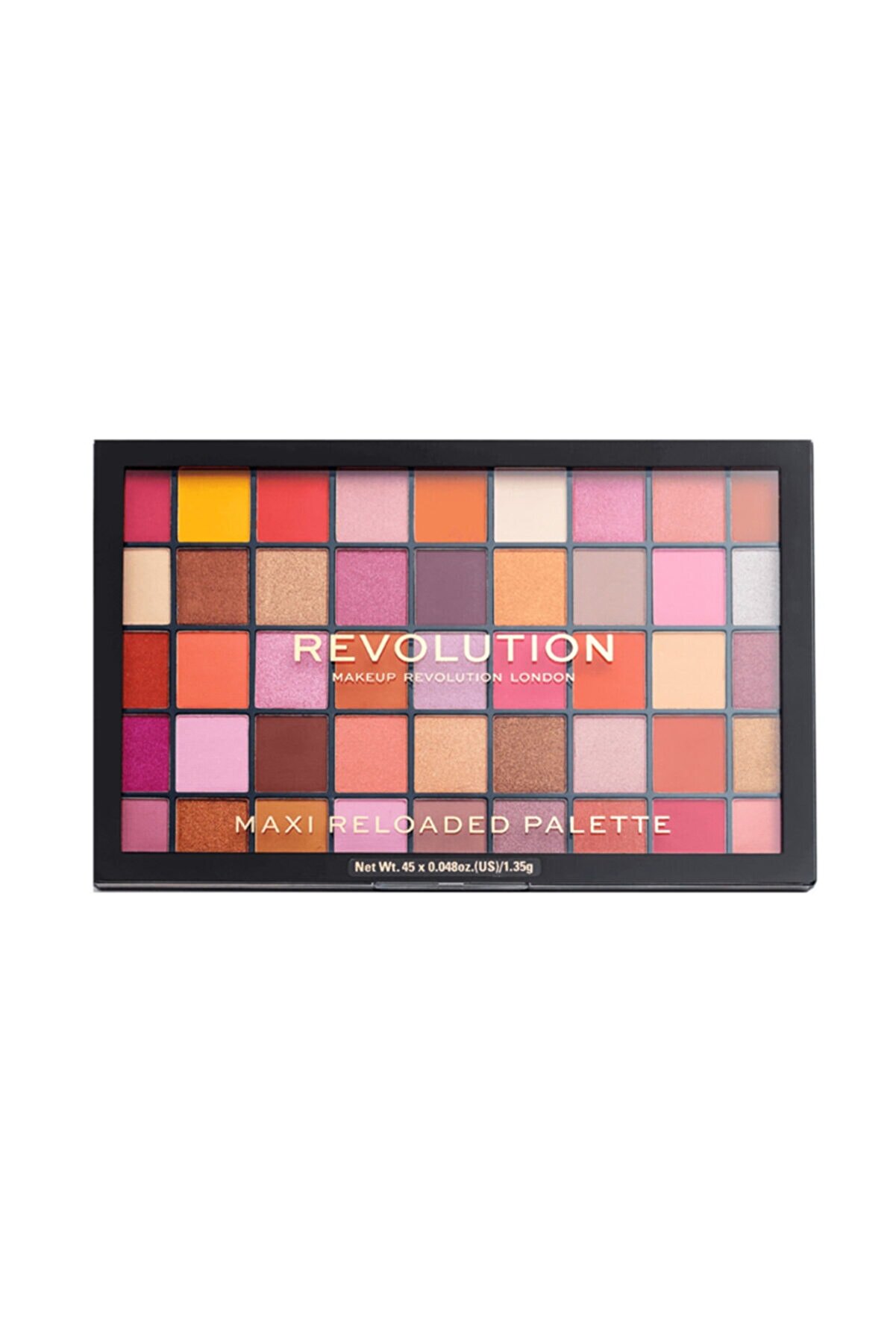 پالت سایه چشم 45 رنگ Maxi Reloaded Palette Big Big Love رولوشن Revolution