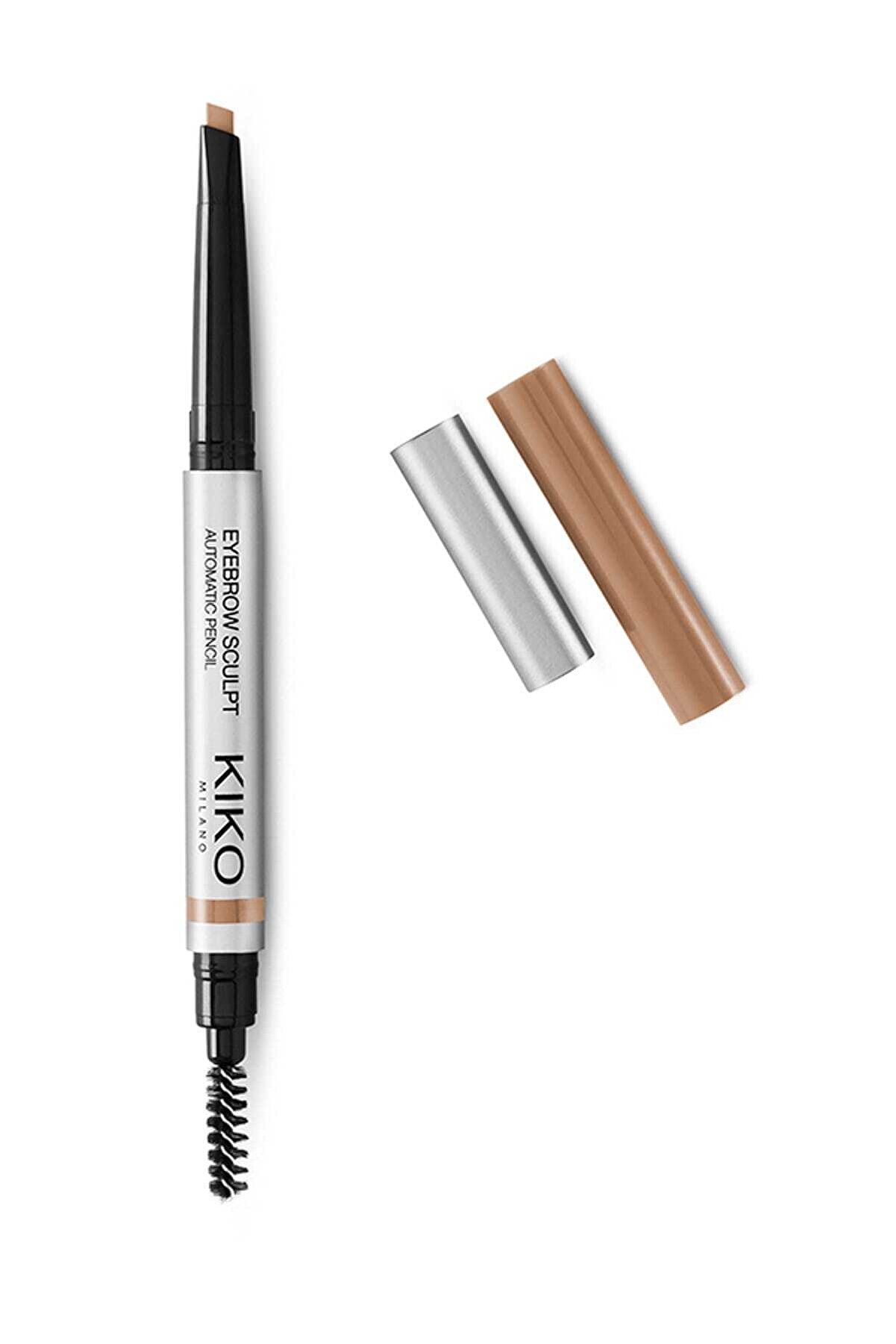 مداد ابرو مدل Sculpt Automatic Pencil رنگ قهوه ای شماره 02 کیکو KIKO