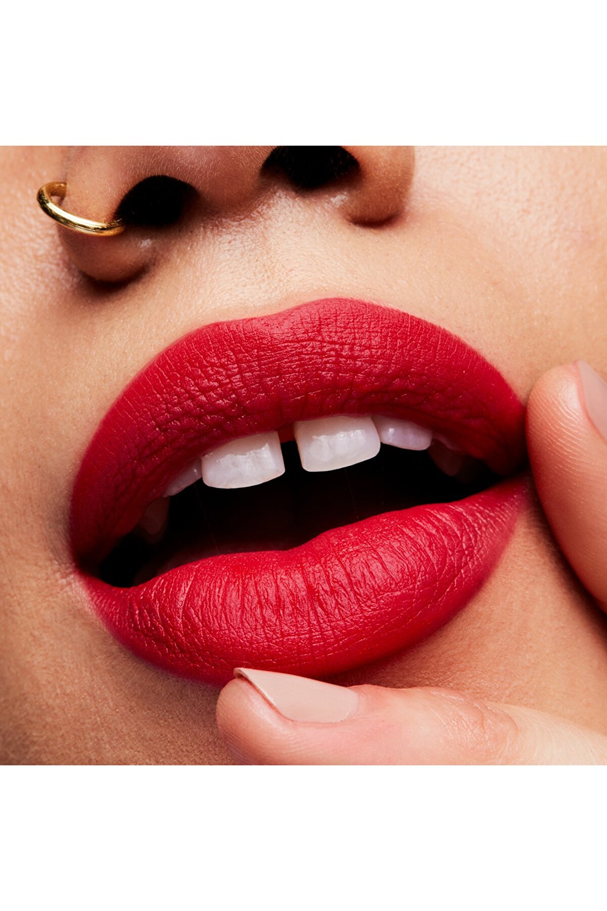 Mac  رژ لب مات مخملی MAC مدل RED ROCK پیگمنت قوی و جذاب
