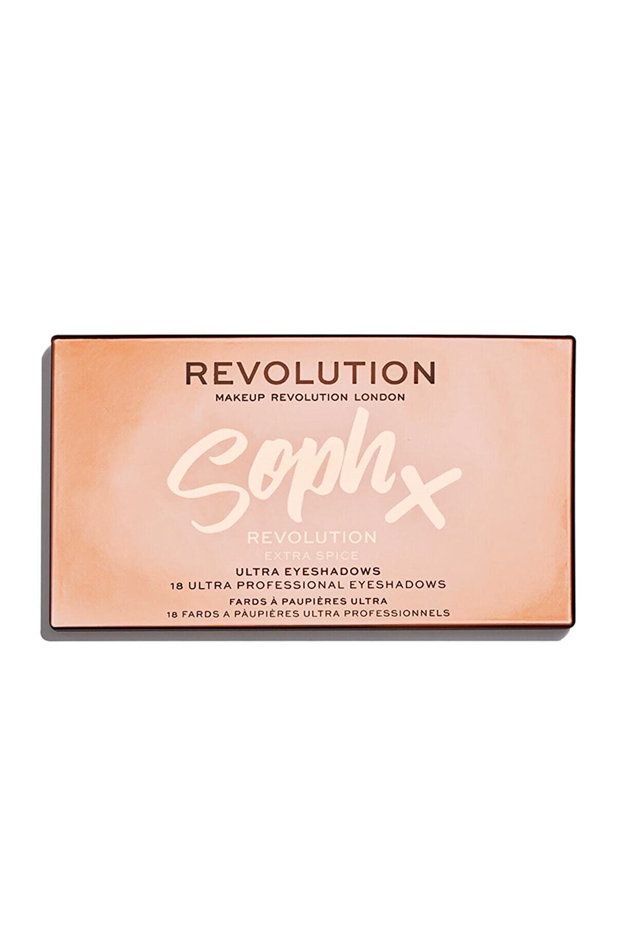 پالت سایه چشم 18 رنگ Sophx Extra Spice رولوشن Revolution