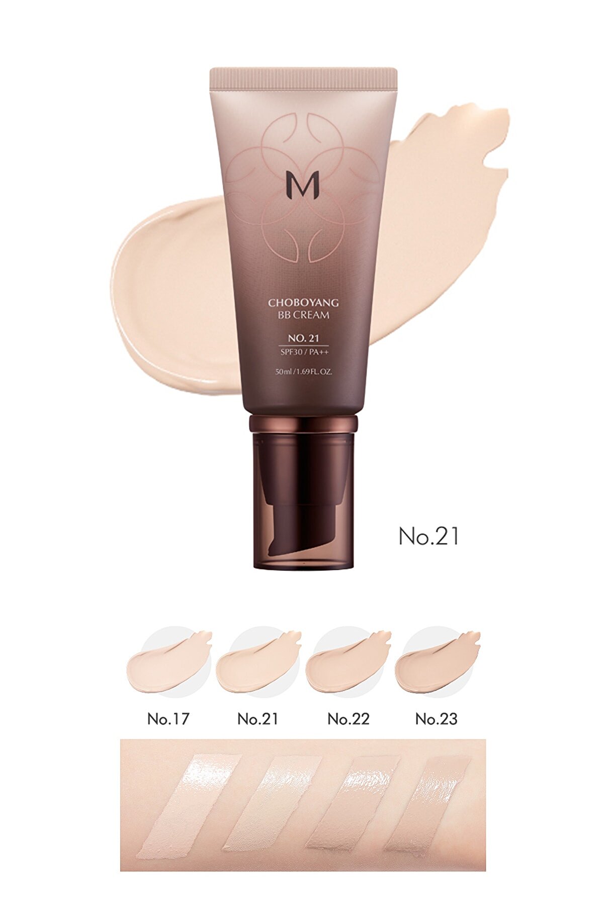 کرم BB حاوی محتوای گیاهی  حجم 50 میلی لیتر  SPF30 شماره 21  میشا Missha