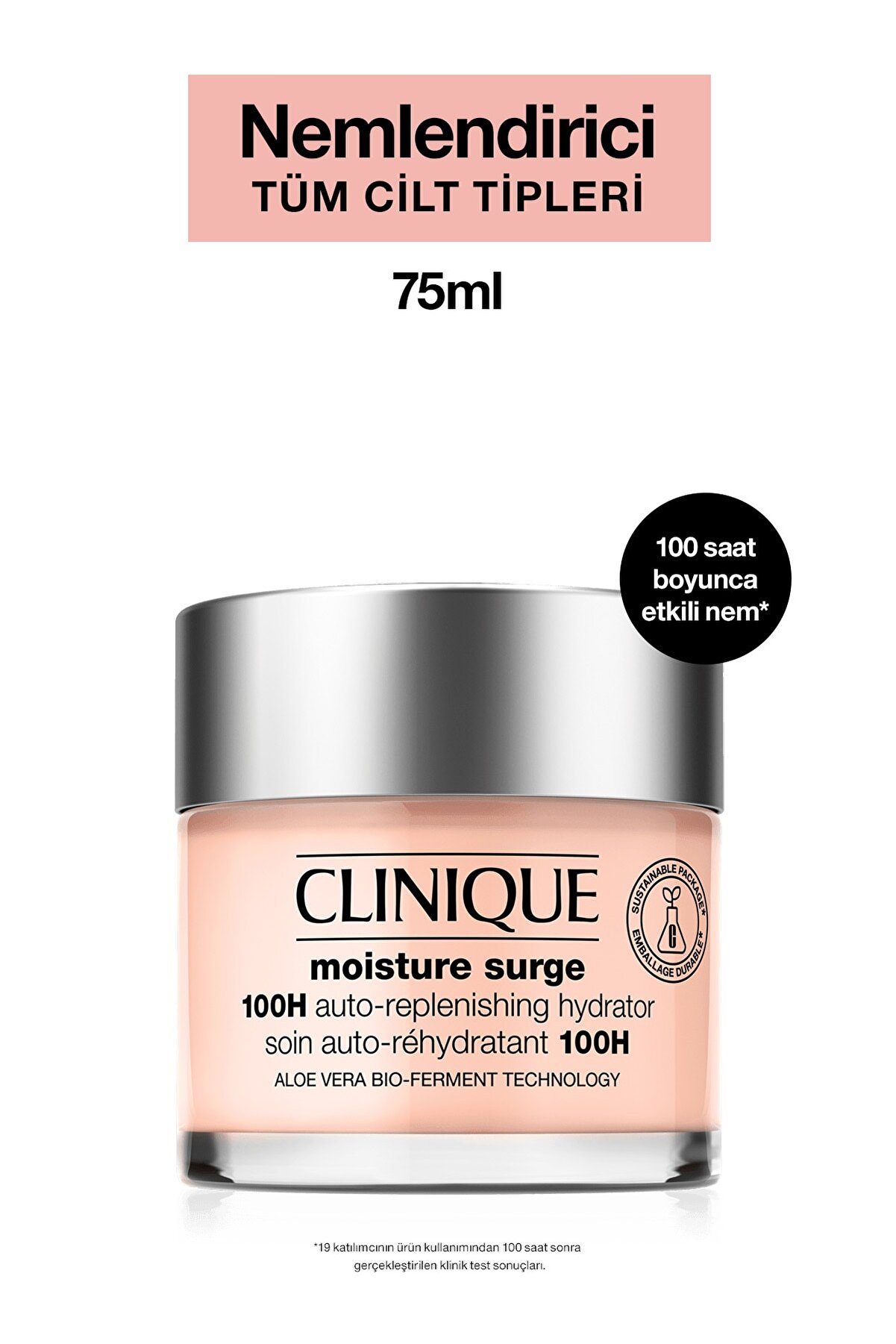 مرطوب کننده و آبرسان مویسچر سرج  با حجم 75 میل کلینیک Clinique