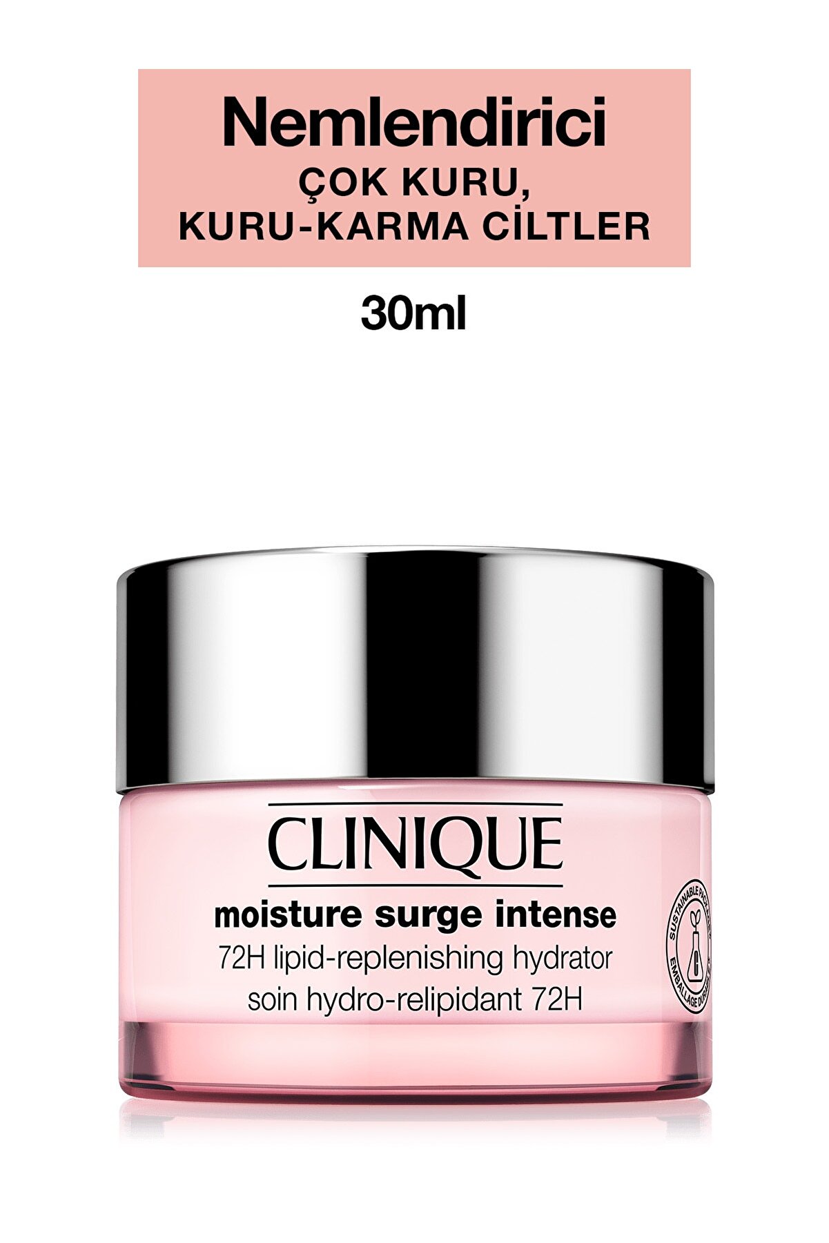 کرم آبرسان  با فناوری محافظت از رطوبت 72 ساعت کلینیک Clinique