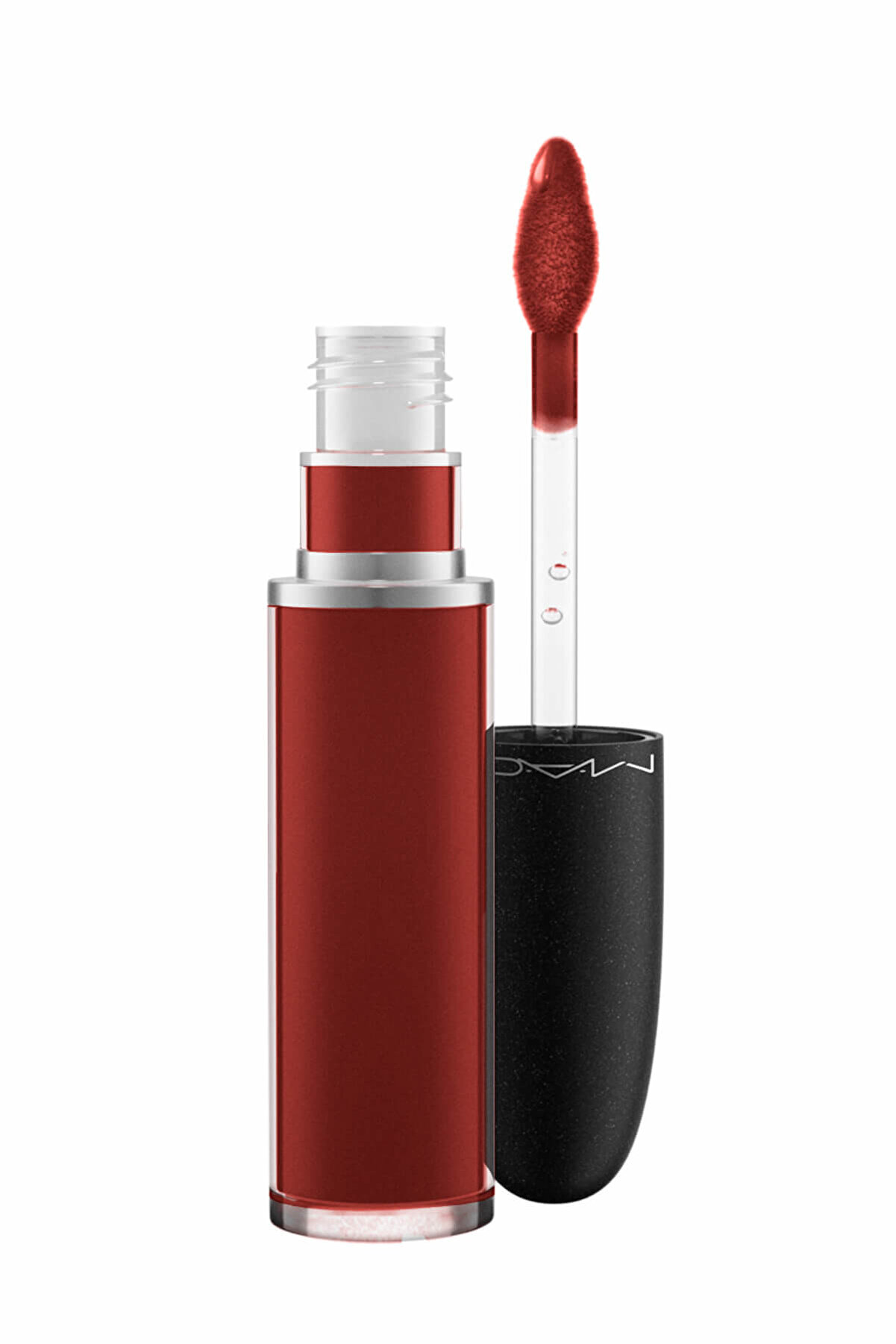 رژ لب مایع رترو مات مدل RUBY PHEW حجم 5 میل مک MAC