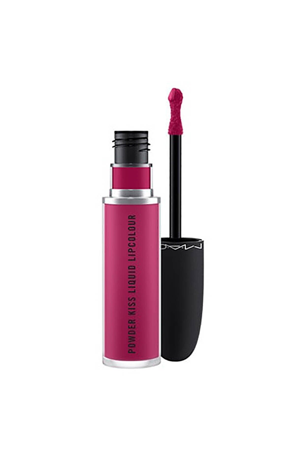 رژ لب مایع  مات Powder Kiss مدل !MAKE IT FASHUN  آن را مد کنید! حجم 5 میل مک MAC