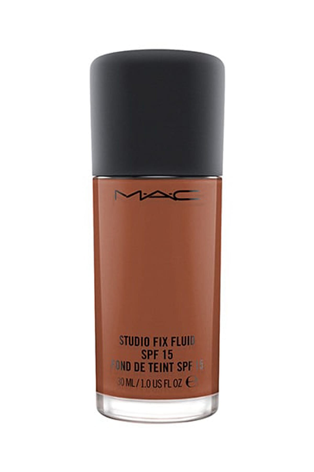 کرم پودر استودیو فیکس STUDIO FIX FLUID مدل NW50 قهوه غنی با ته رنگ خنثی حجم 30 میل مک MAC