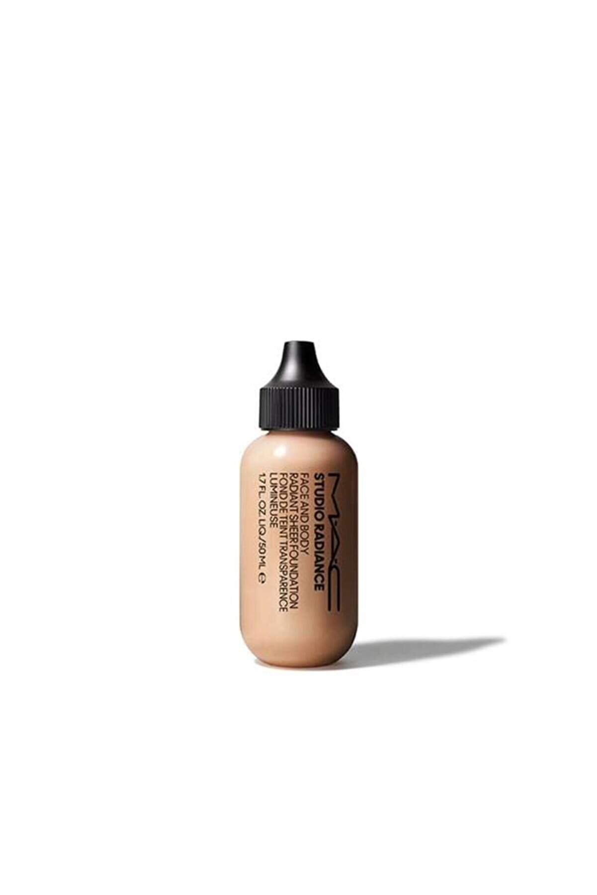 کرم پودر استودیو رادیان صورت و بدن Studio Radiance Face And Body مدل N1 بژ رز با ته رنگ خنثی حجم 50 میل مک MAC