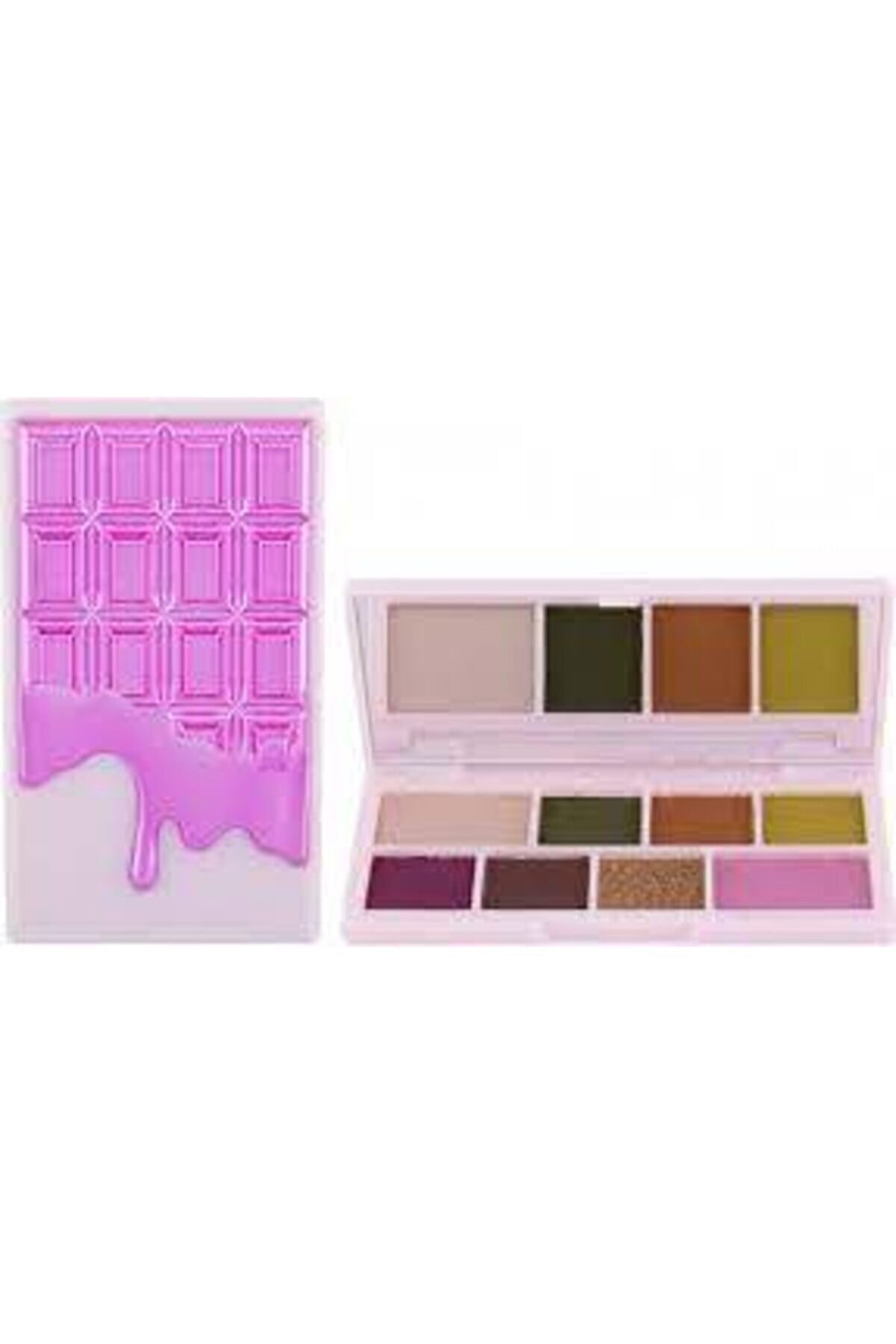 مینی پالت سایه چشم شکلاتی 8 رنگ I Heart - Mini Çikolatalı Göz Farı Paleti -turkish Delight Palette رولوشن Revolution