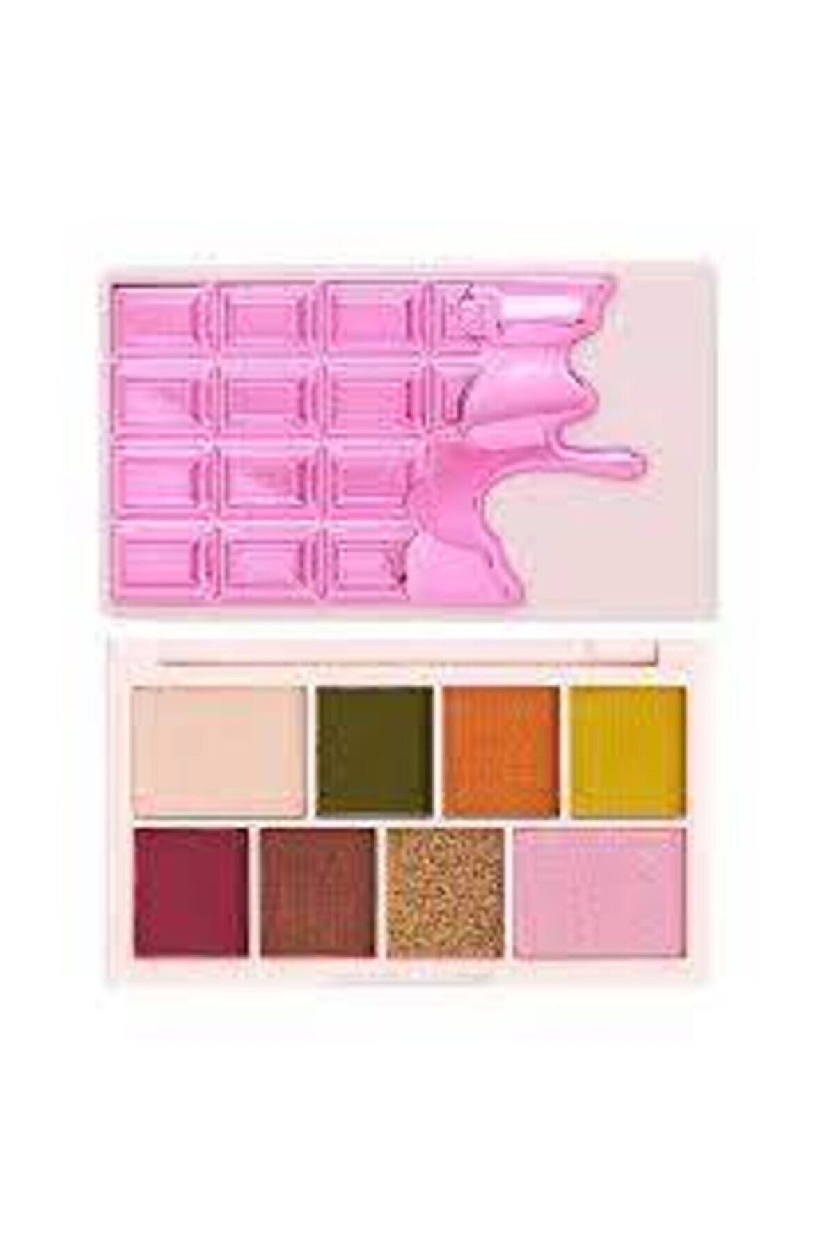 مینی پالت سایه چشم شکلاتی 8 رنگ I Heart - Mini Çikolatalı Göz Farı Paleti -turkish Delight Palette رولوشن Revolution