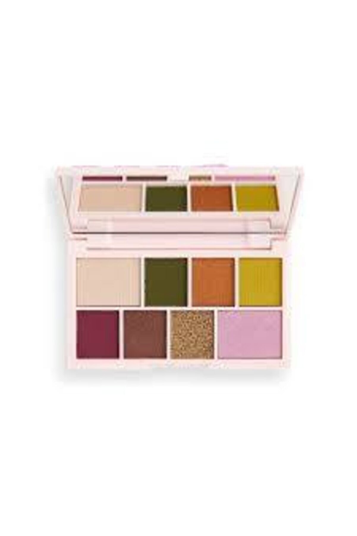 مینی پالت سایه چشم شکلاتی 8 رنگ I Heart - Mini Çikolatalı Göz Farı Paleti -turkish Delight Palette رولوشن Revolution