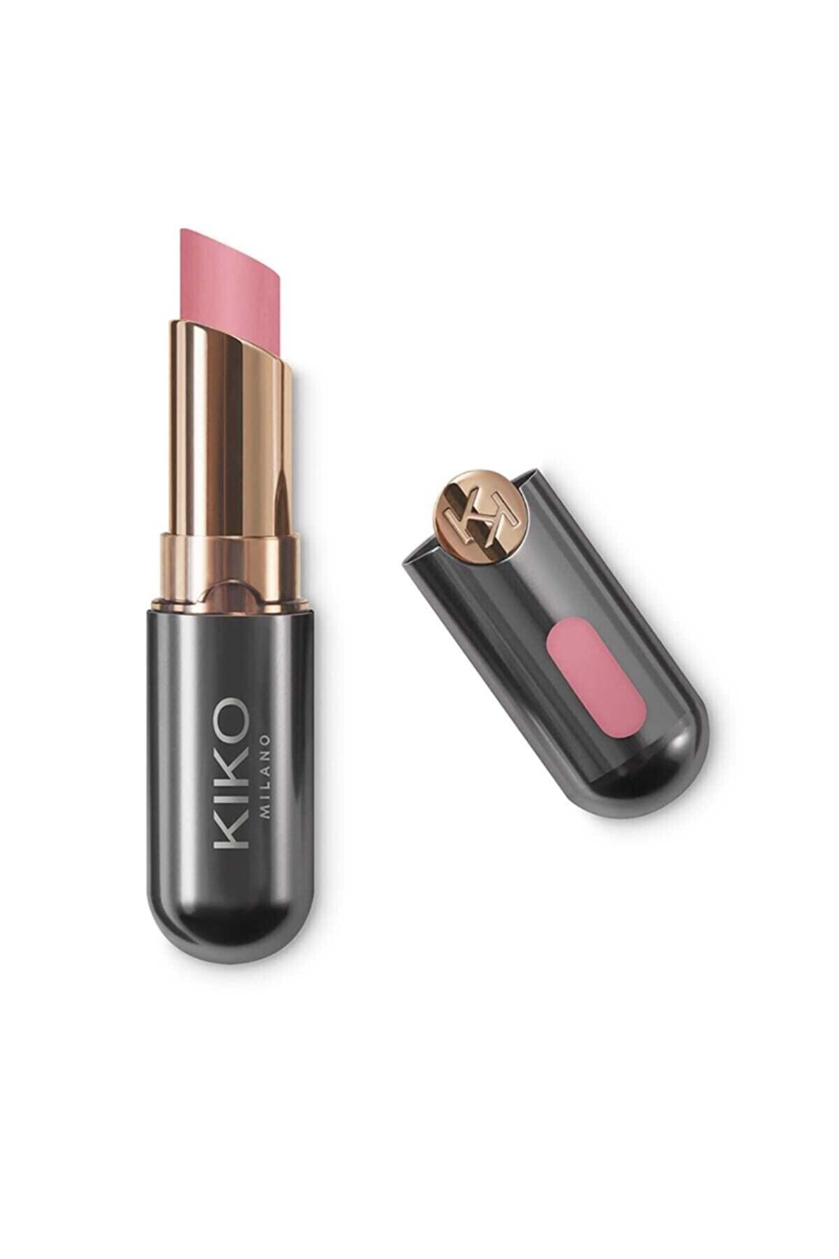 رژ لب کرمی نیمه مات مدل Unlimited Stylo رنگ Vintage Rose شماره 02 کیکو KIKO