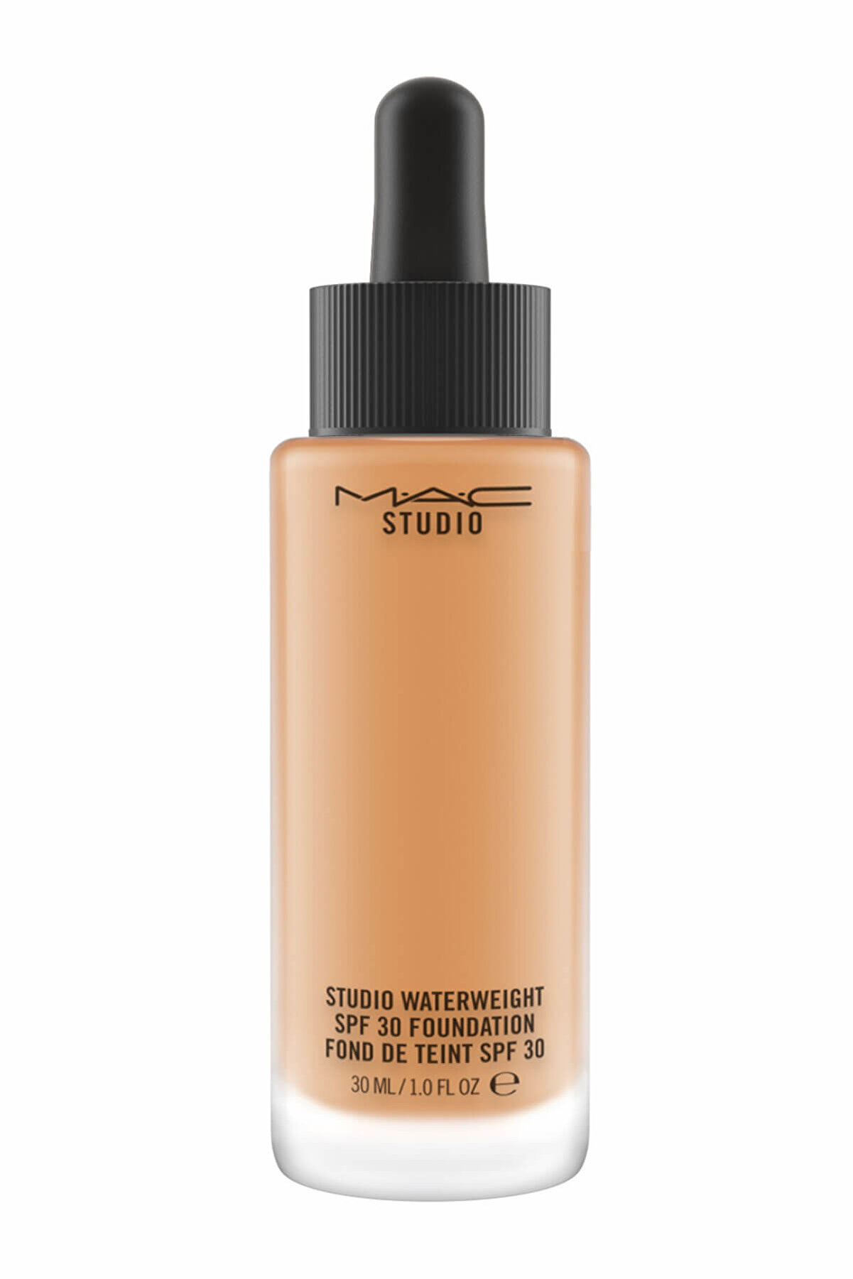 کرم پودر استودیو واتر ویت Studio Water weight مدل NC45 برنز عمیق با ته رنگ طلایی حجم 30 میل مک MAC