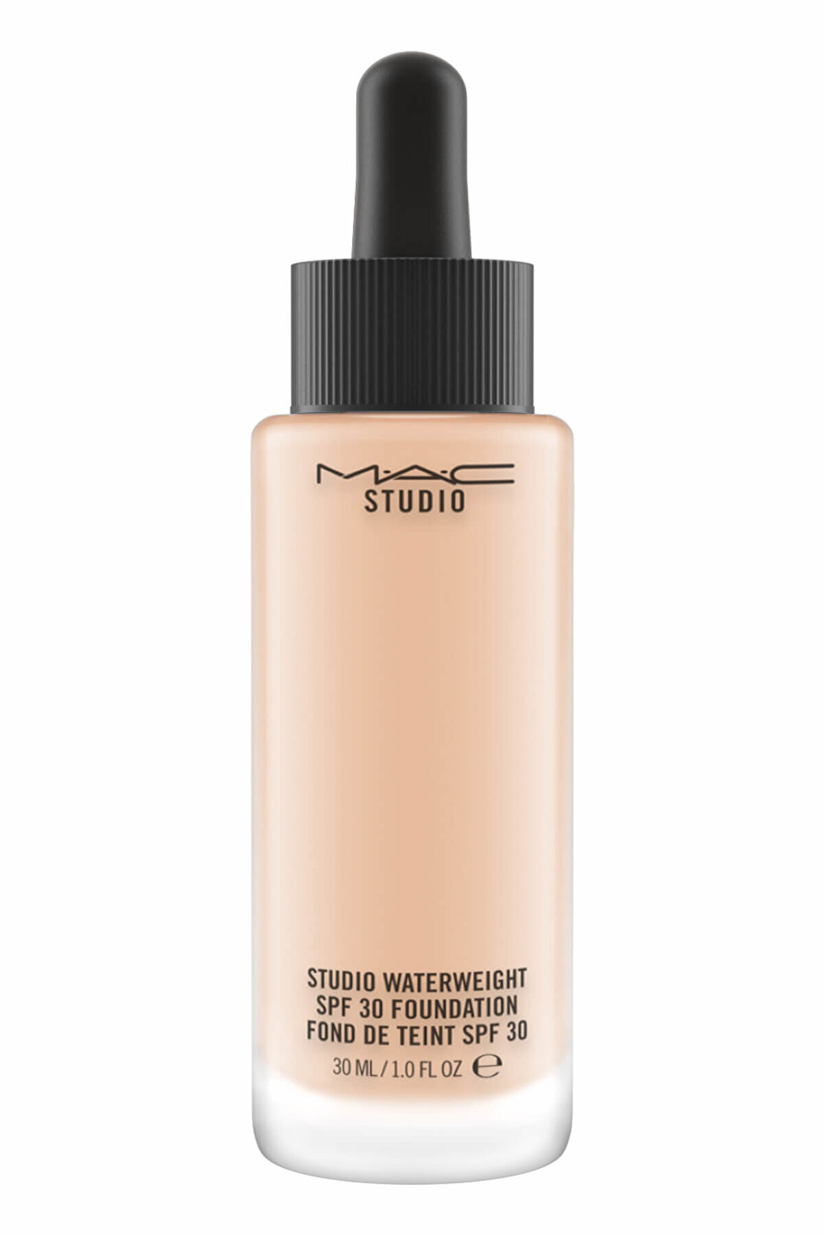 کرم پودر استودیو واتر ویت Studio Water weight مدل NW13 بژ روشن با ته رنگ صورتی حجم 30 میل مک MAC