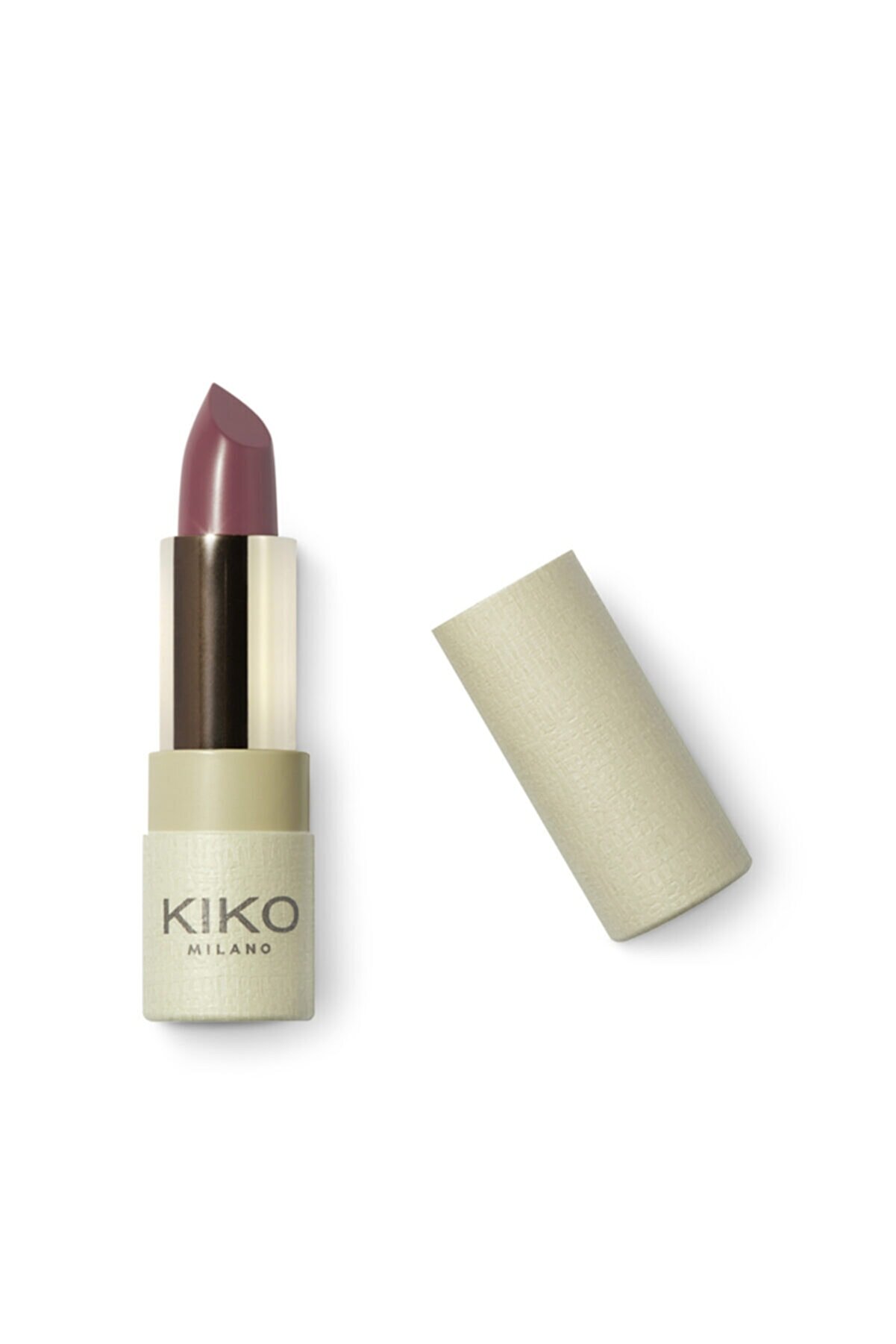 رژ لب جامد مات مدل New Green Me  رنگ Essential Mauve Edition شماره 102 کیکو KIKO