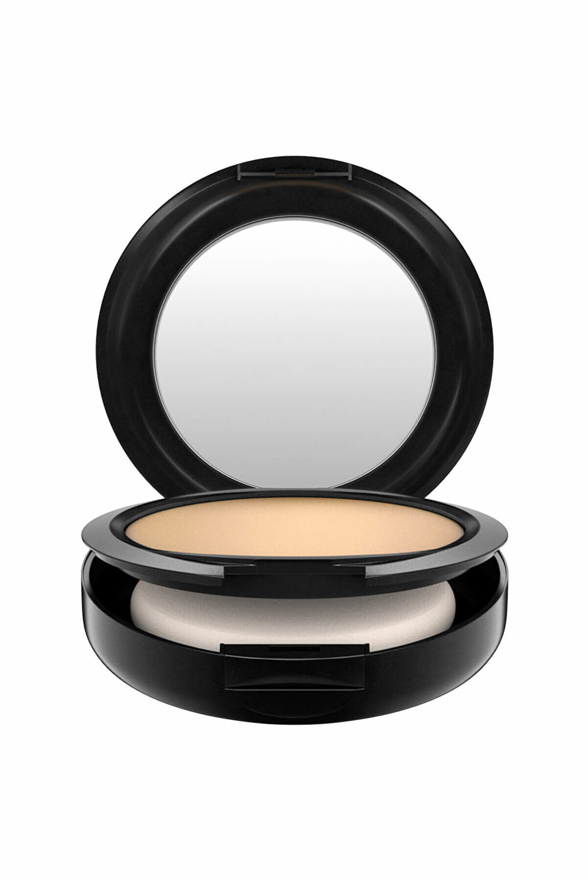 پنکک استودیو فیکس studio fix powder plus foundation مدل NC30 زیتونی طلایی با ته رنگ طلایی حجم 15 میل مک MAC
