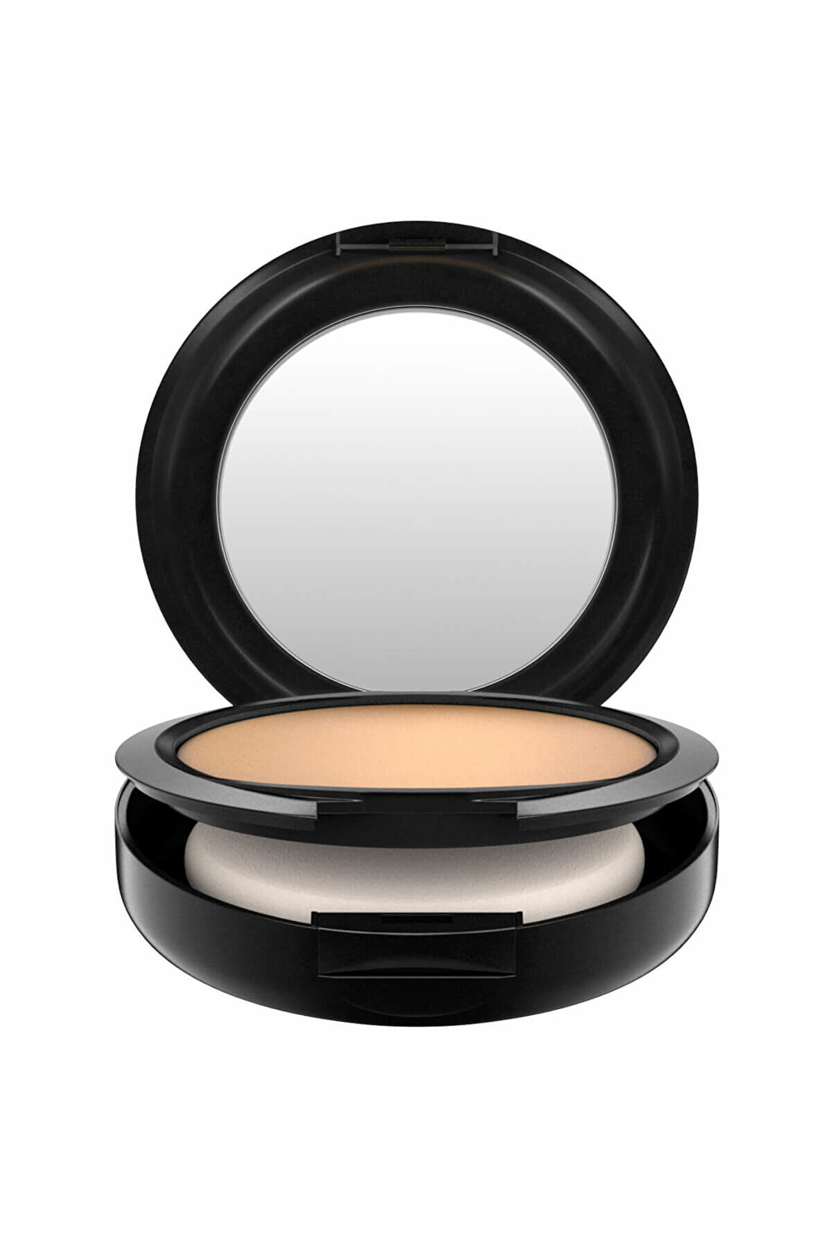 پنکک استودیو فیکس studio fix powder plus foundation مدل NC35 بژ خنثی با ته رنگ طلایی حجم 15 میل مک MAC