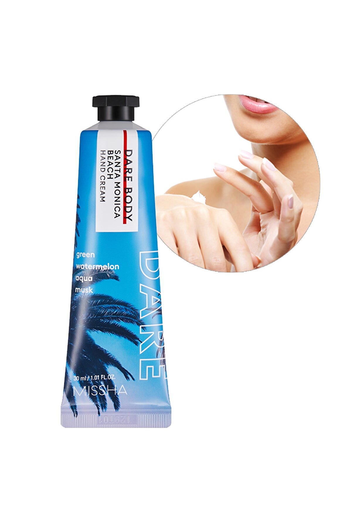 کرم دست و بدن Dare با رایحه خیره کننده و اثر مرطوب کنندگی میشا Missha