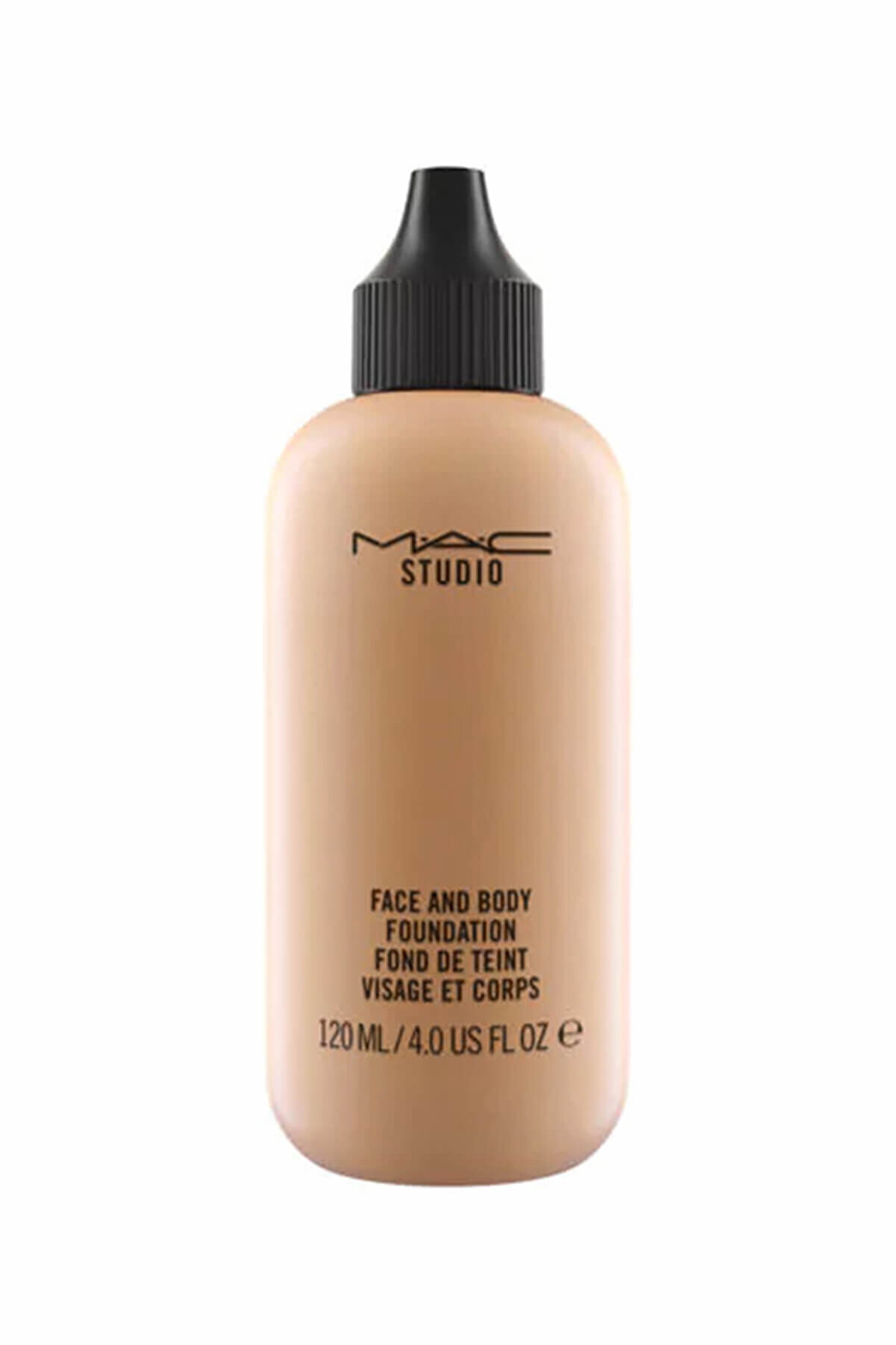 کرم پودر استدیو فیس Studio Face and Body Foundation مدل C4 هلویی طلایی با ته رنگ خنثی حجم 120میل مک MAC