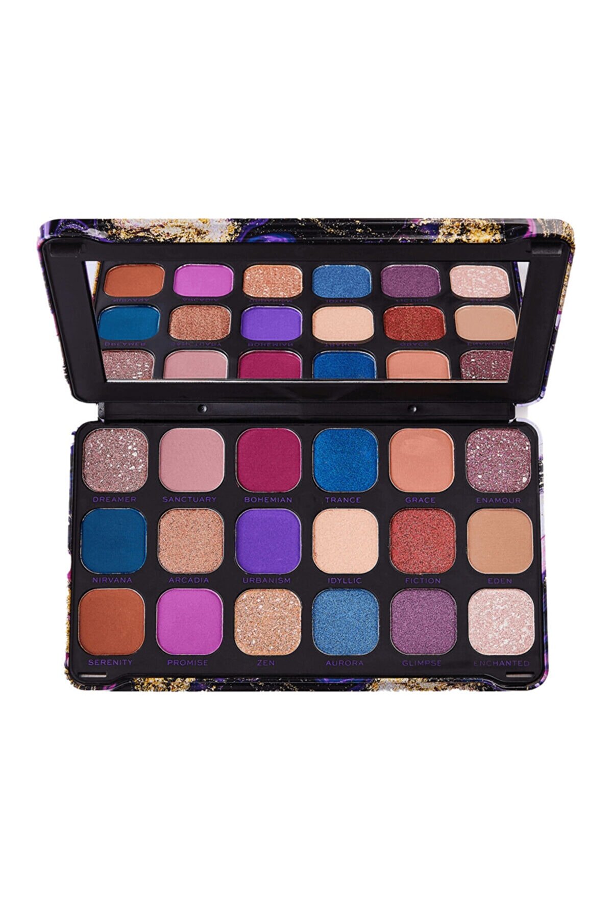 پالت سایه چشم 18 رنگ Forever Flawless رولوشن Revolution