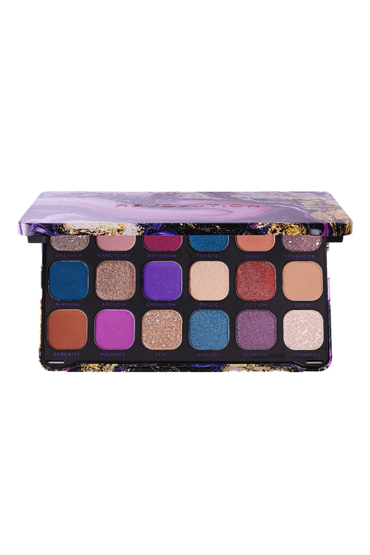 پالت سایه چشم 18 رنگ Forever Flawless رولوشن Revolution