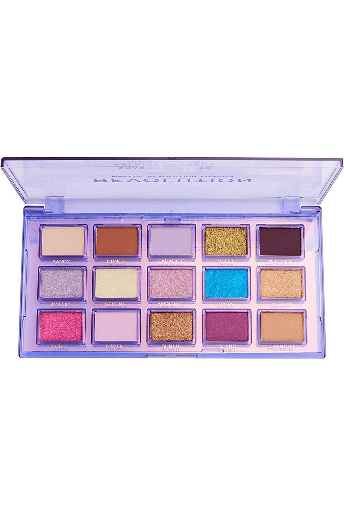 پالت سایه چشم 15 رنگ Ultra Violet رولوشن Revolution