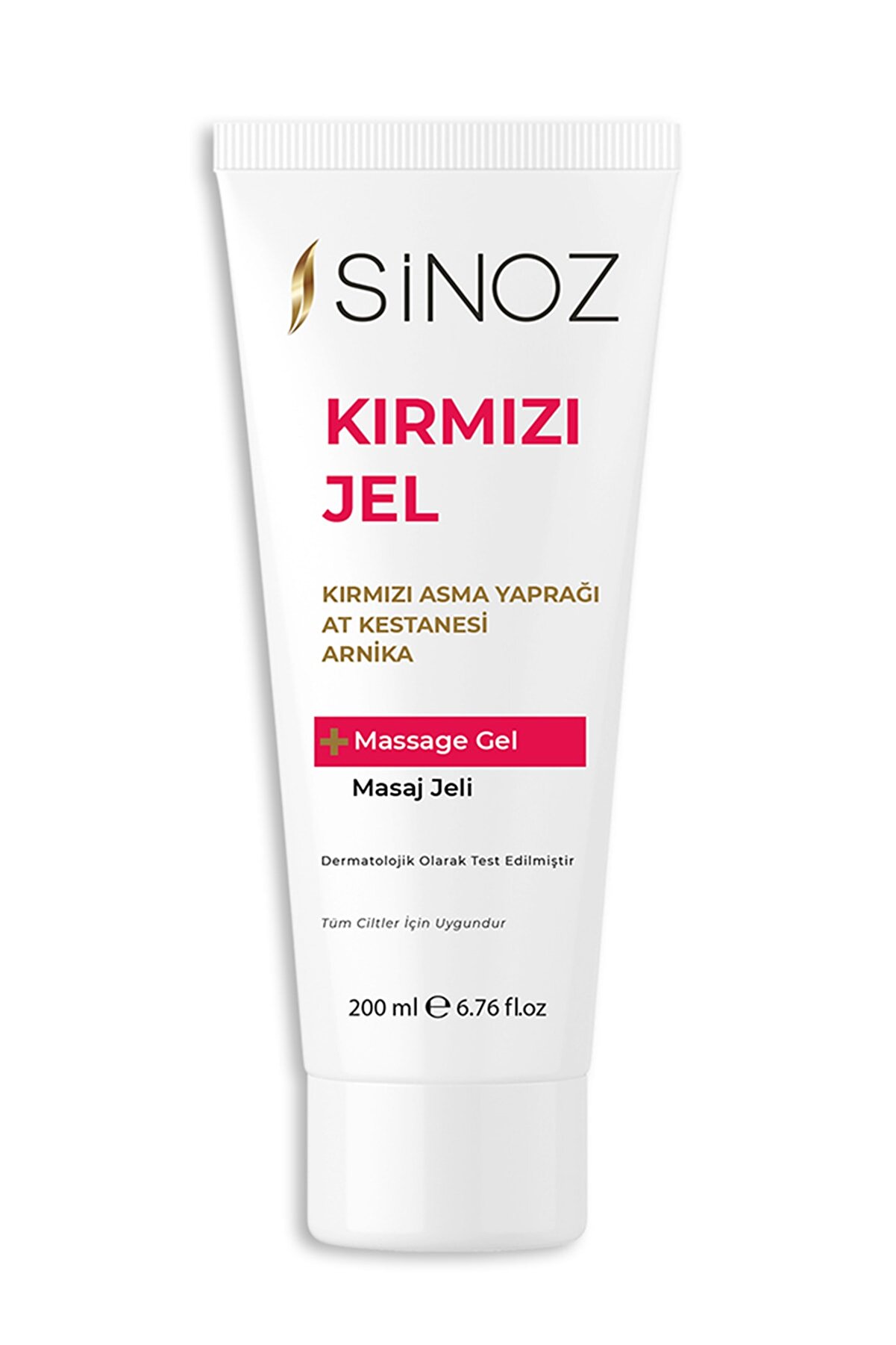 ژل ماساژ آرامش بخش و گرم کننده با حجم 200 میل سینوز Sinoz