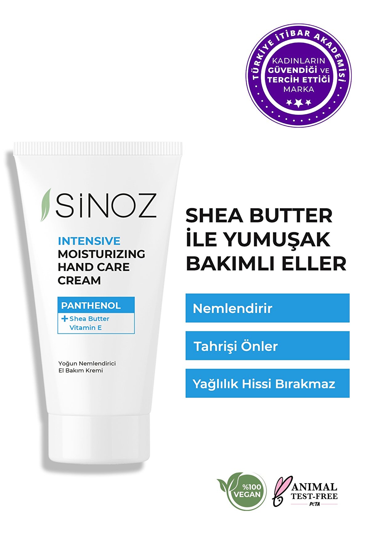 کرم مرطوب کننده دست با حجم 50 میل سینوز Sinoz