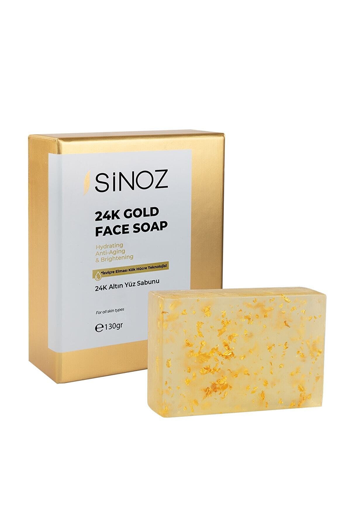 صابون صورت طلای 24 عیار سینوز Sinoz