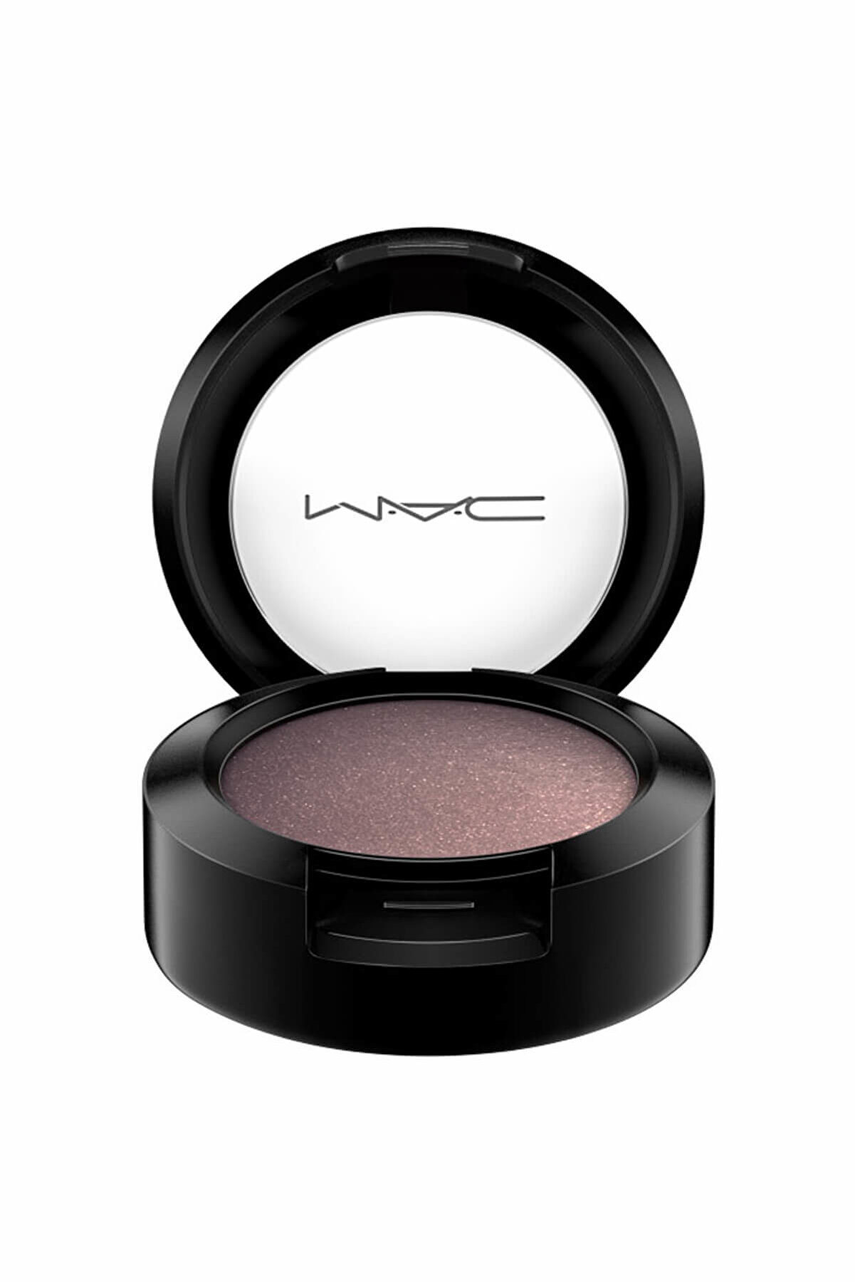 سايه چشم تکی مدل SATIN TAUPE  رنگ مایل به قرمز با درخشش نقره ای حجم 1.5 میل مک MAC