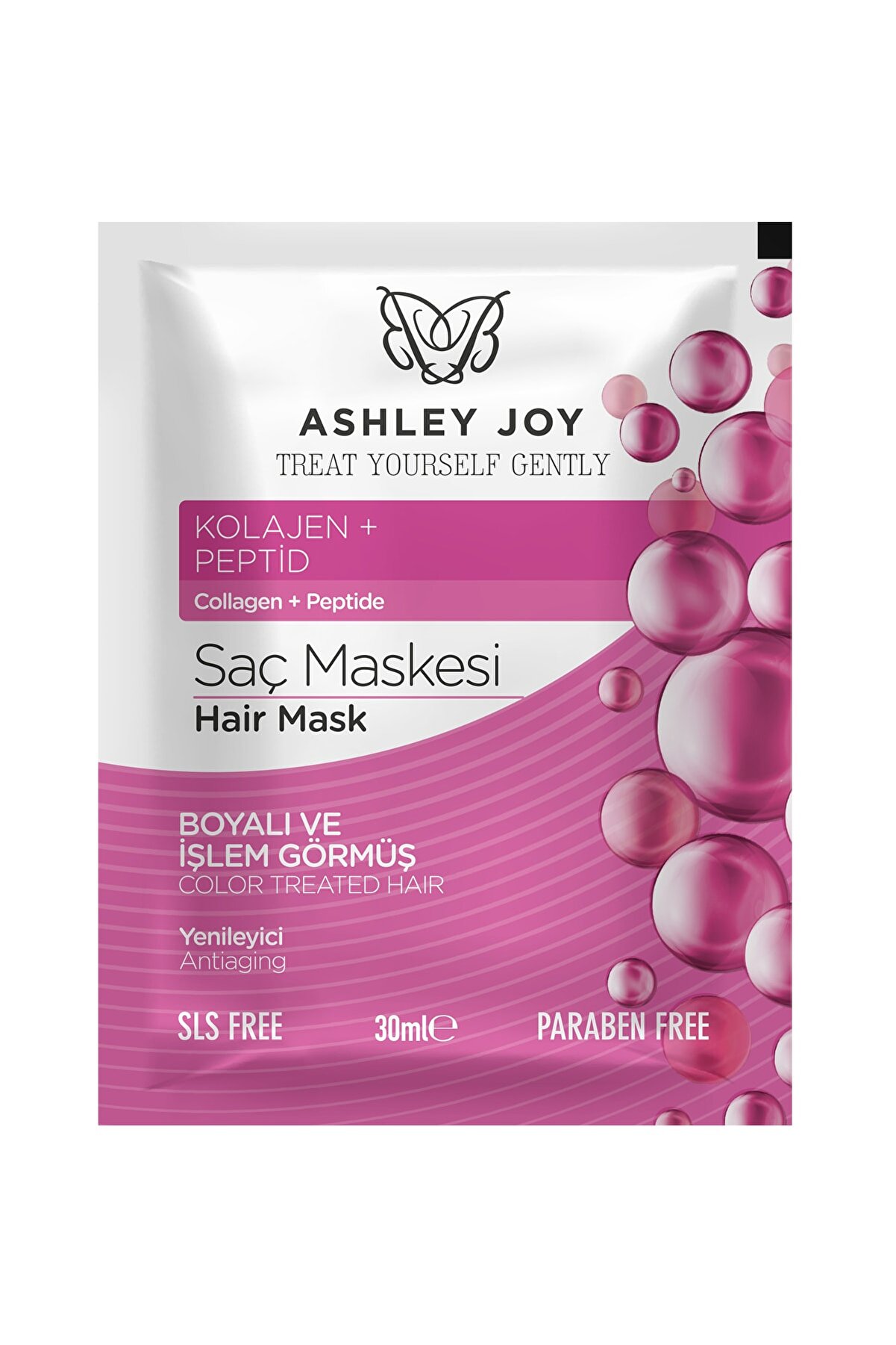 ماسک بازسازی کننده مو با آبکشی با حجم 30 میل اشلی جوی Ashley Joy