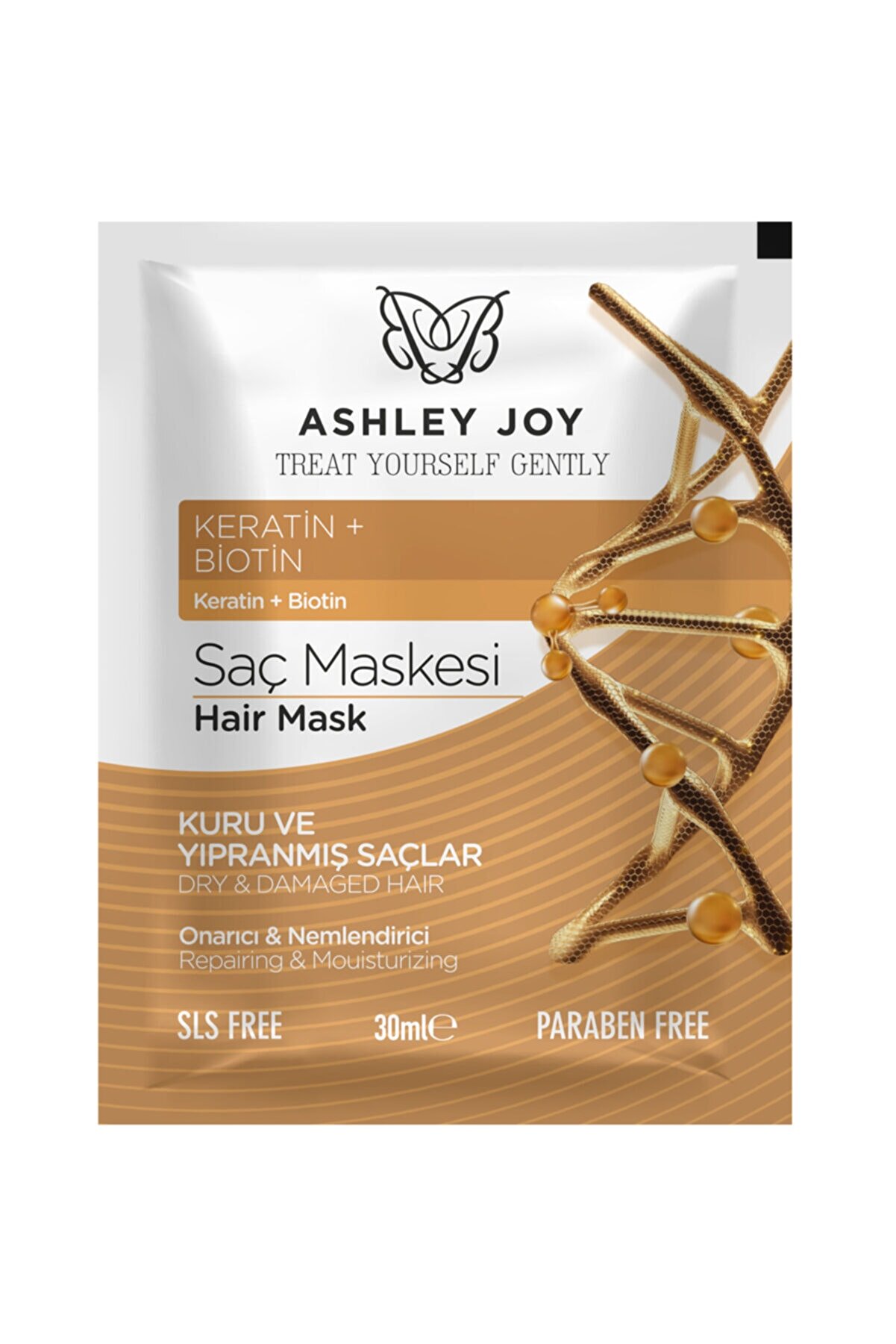 ماسک ترمیم کننده مو با آبکشی با حجم 30 میل اشلی جوی Ashley Joy