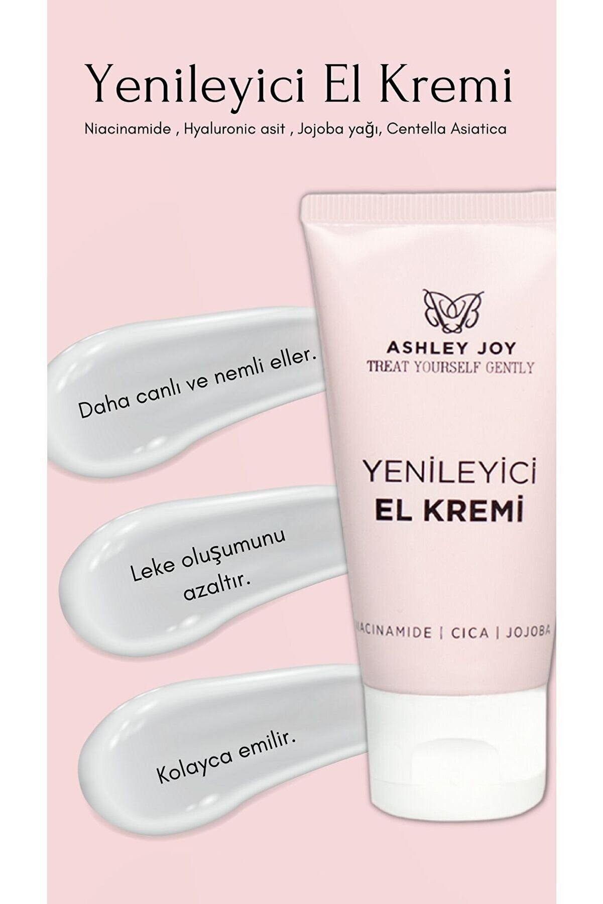 کرم دست احیا کننده با حجم 50 میل اشلی جوی Ashley Joy