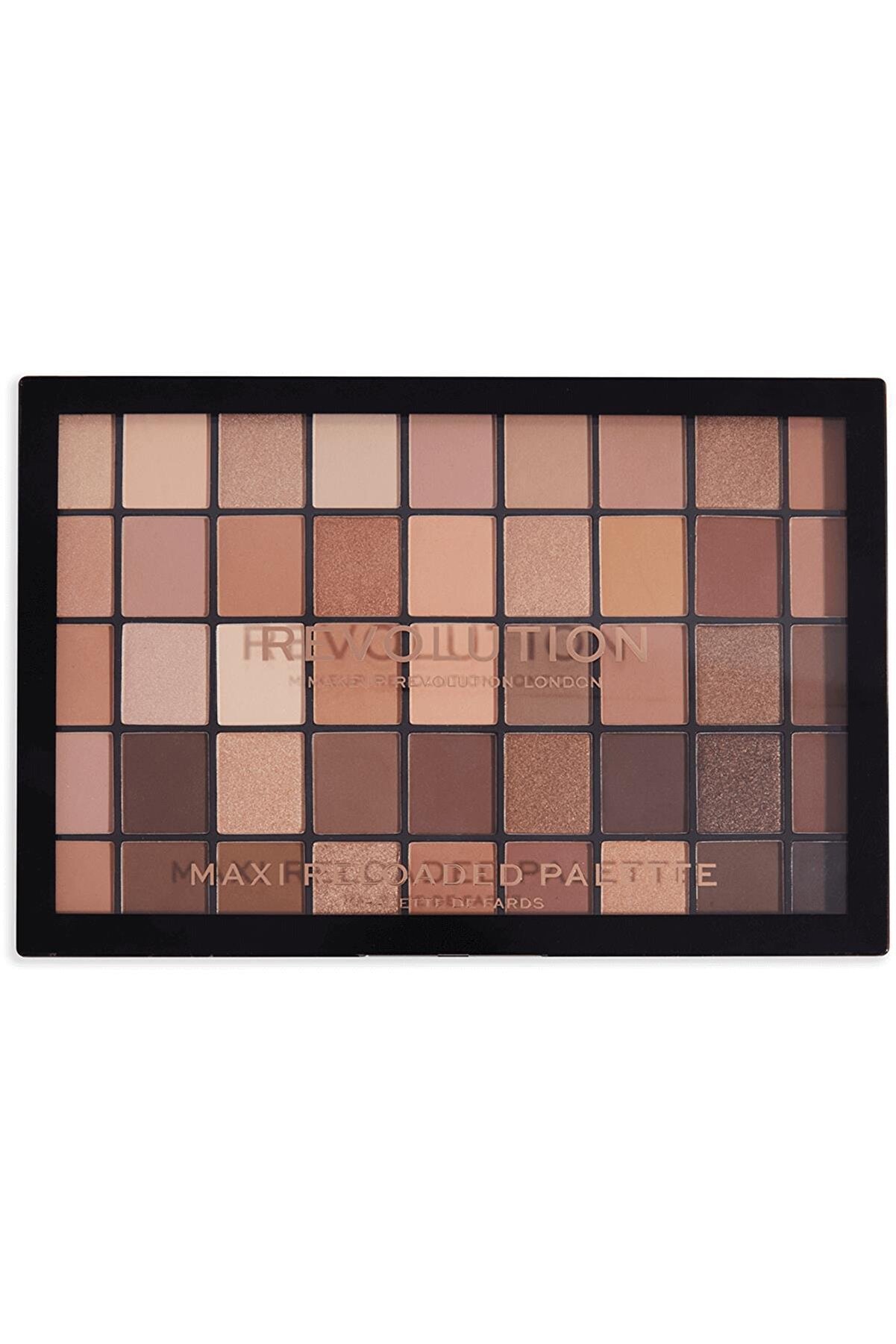 پالت سایه چشم 45 رنگ Maxi Reloaded Nudes Eyeshadow  رولوشن Revolution