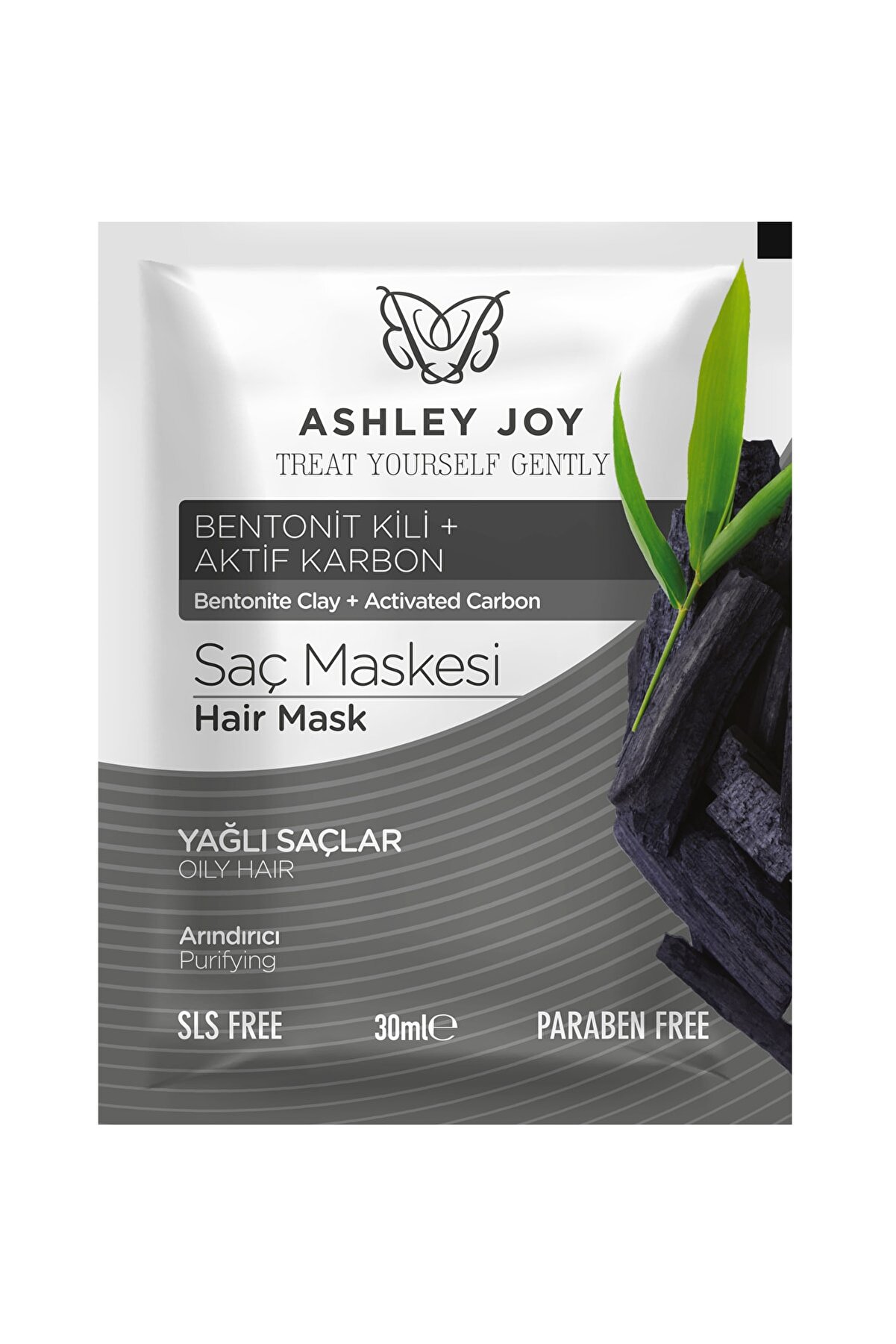 ماسک پاکسازی مو با آبکشی با حجم 30 میل اشلی جوی Ashley Joy