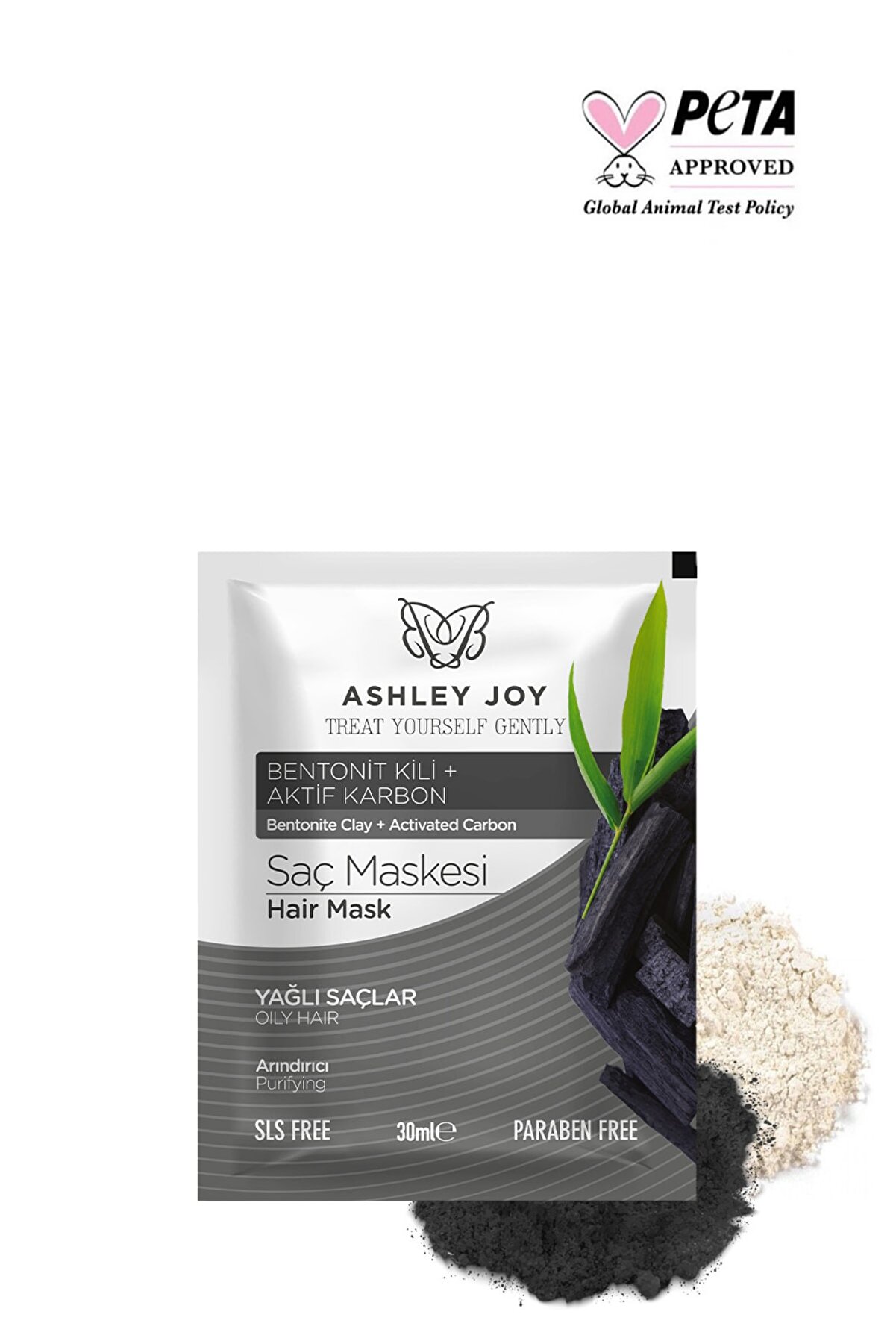 ماسک پاکسازی مو با آبکشی با حجم 30 میل اشلی جوی Ashley Joy