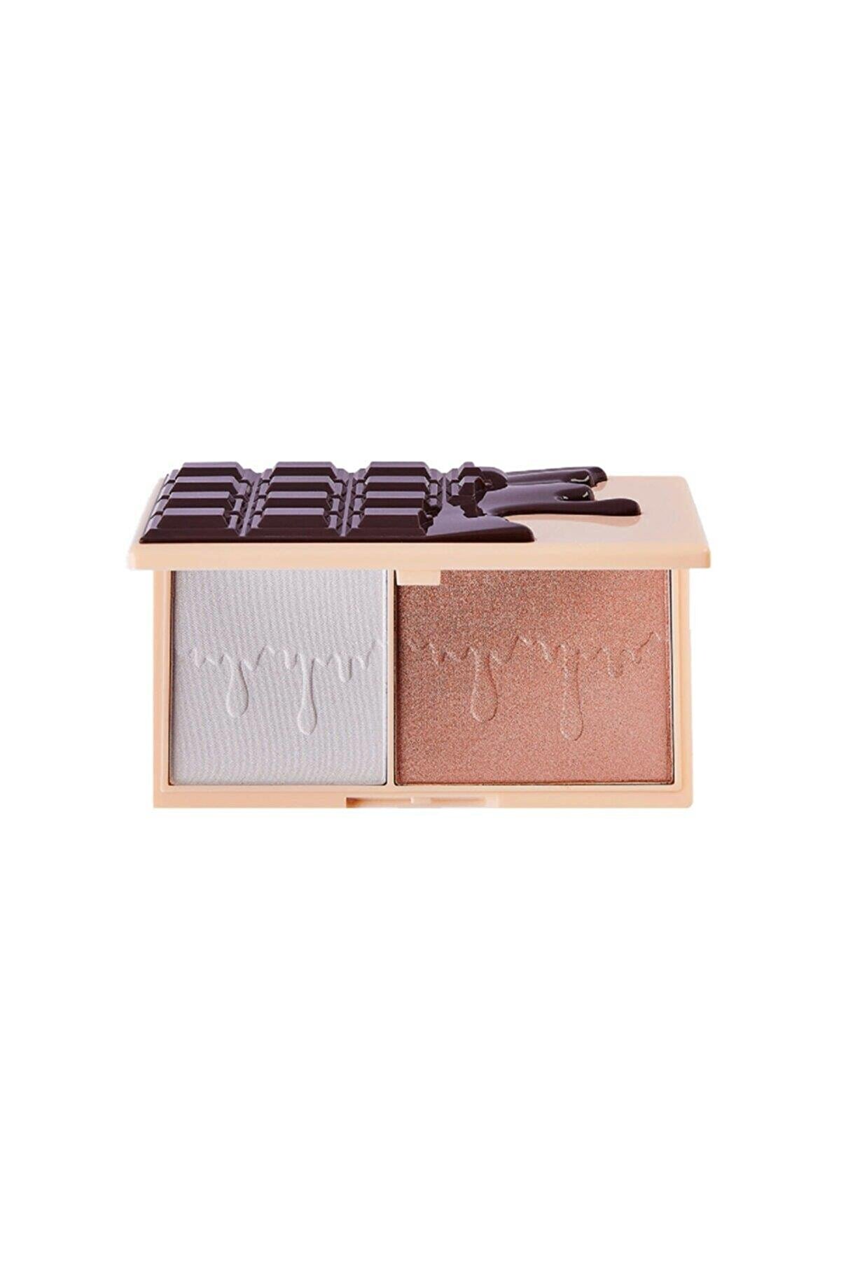 پالت سایه چشم شکلاتی 2 رنگ Fondue Mini Chocolate رولوشن Revolution