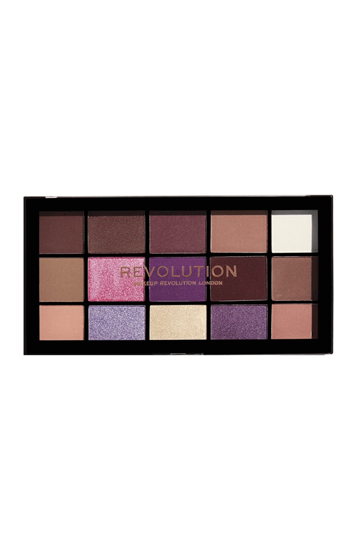 پالت سایه چشم 15 رنگ Reloaded Eyeshadow Palette Visionary رولوشن Revolution
