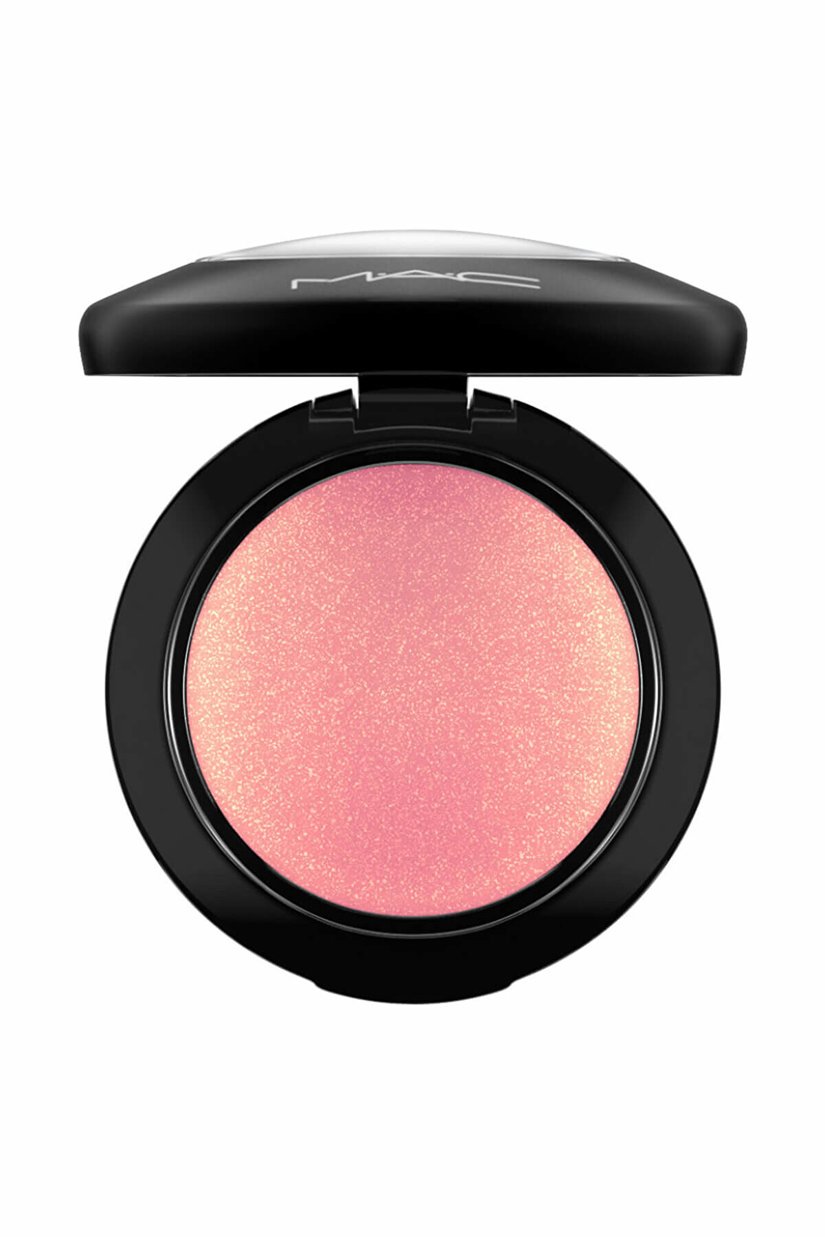 رژگونه فیکس Mineralize Blush مدل PETAL POWER صورتی مرجانی با درخشش طلایی حجم 3.5 میل مک MAC